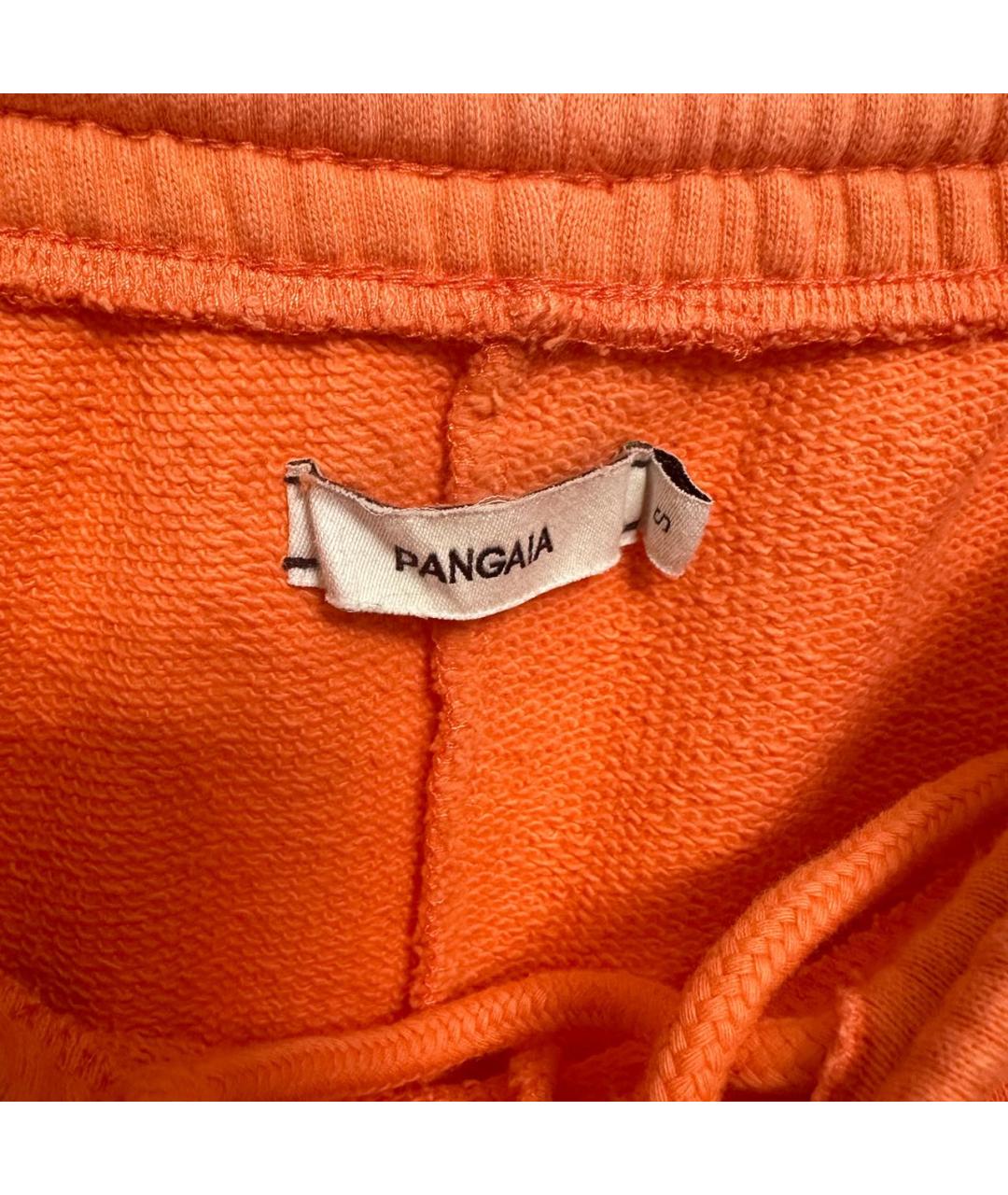 THE PANGAIA Оранжевое хлопковые шорты, фото 4