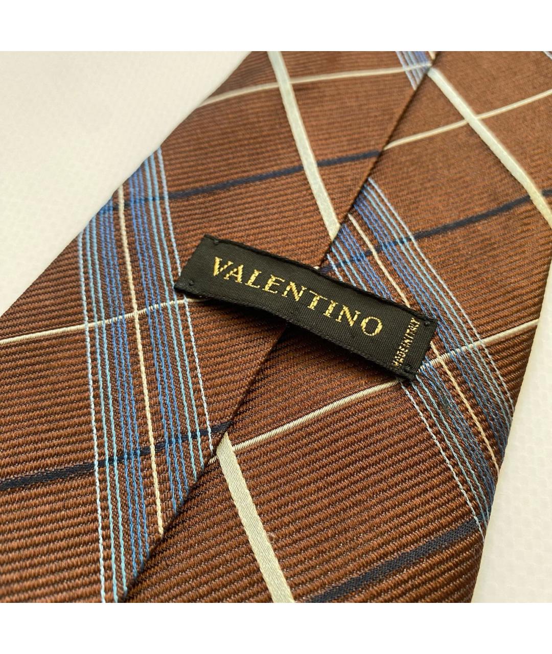 VALENTINO Мульти шелковый галстук, фото 3