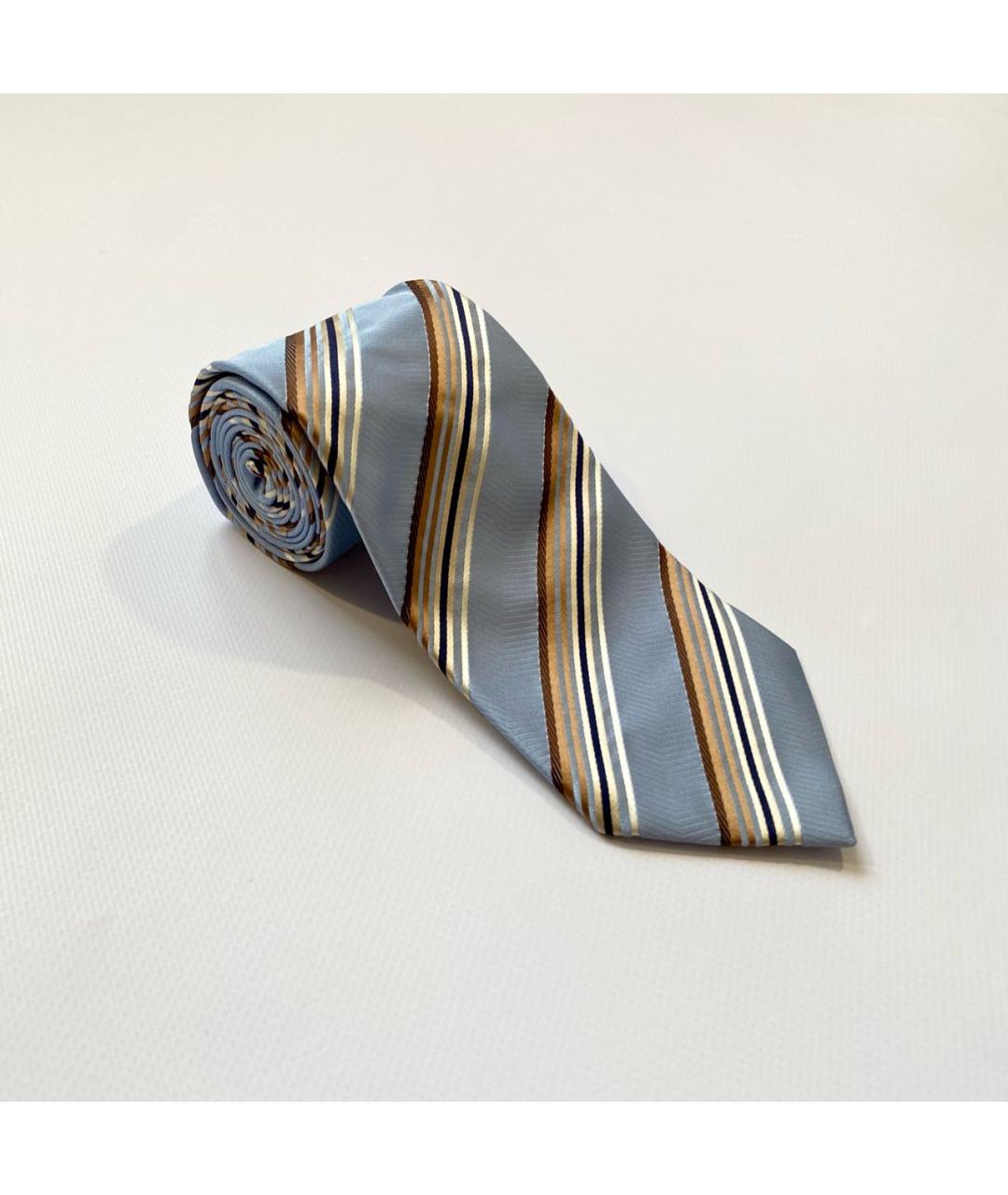 ERMENEGILDO ZEGNA Мульти шелковый галстук, фото 5
