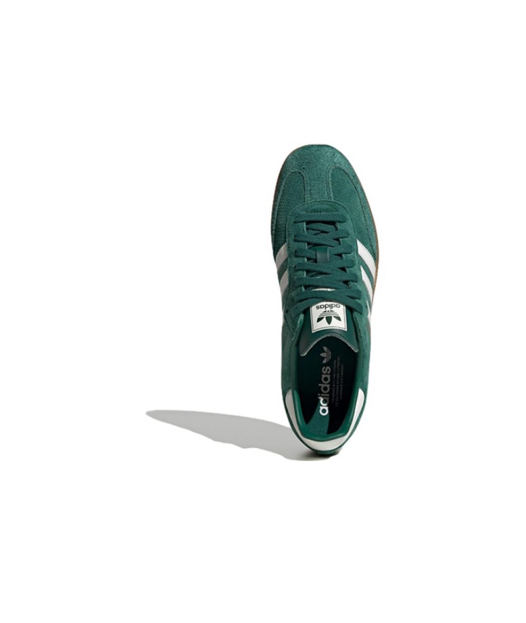 ADIDAS Зеленые замшевые кеды, фото 2