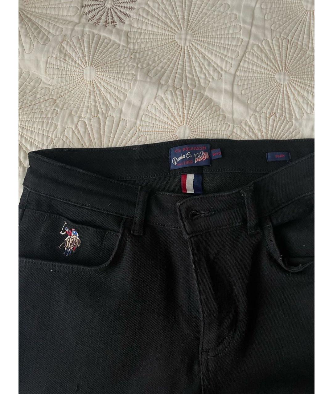 POLO RALPH LAUREN Черные джинсы скинни, фото 3
