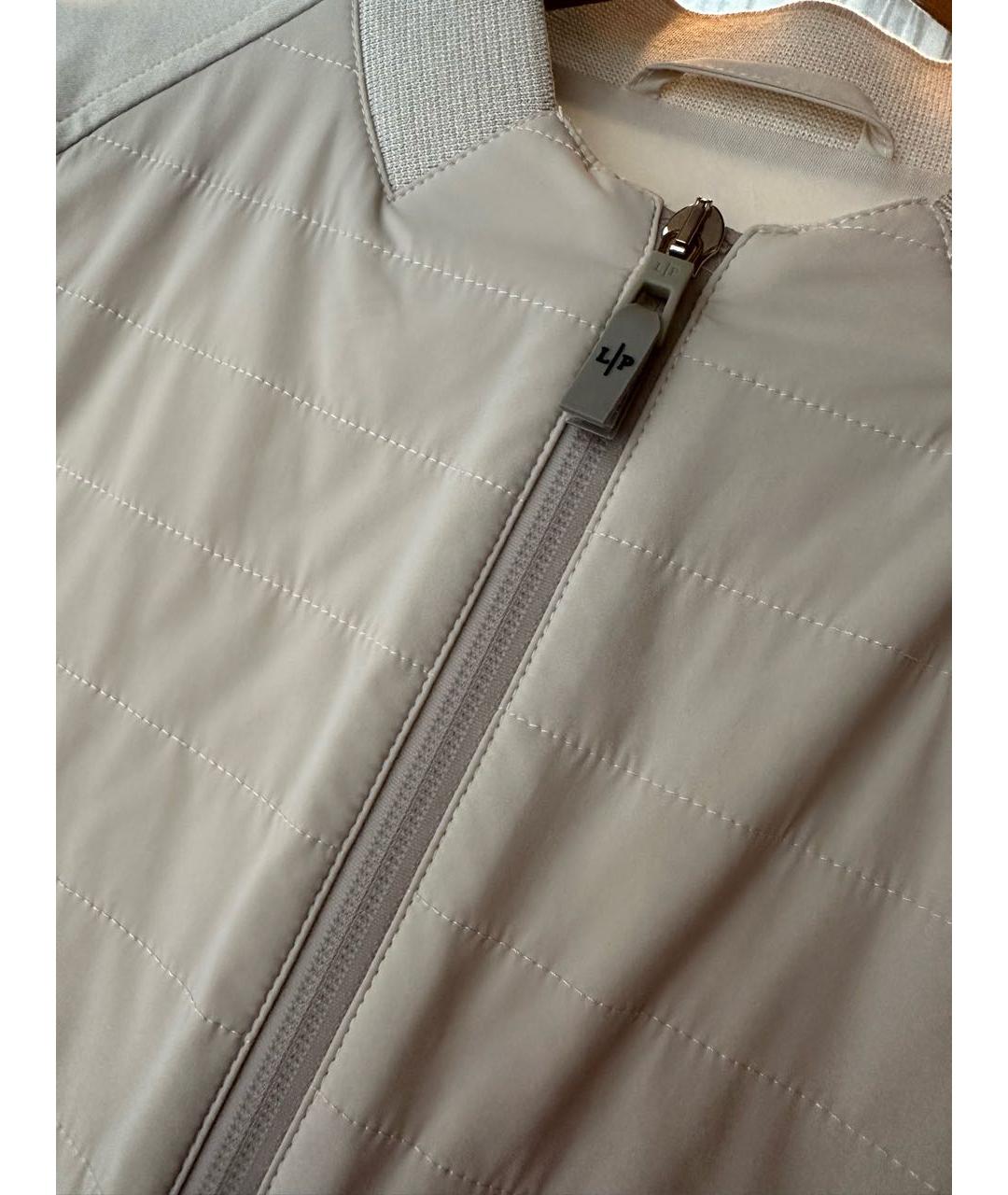 LORO PIANA Бежевая хлопковая куртка, фото 4