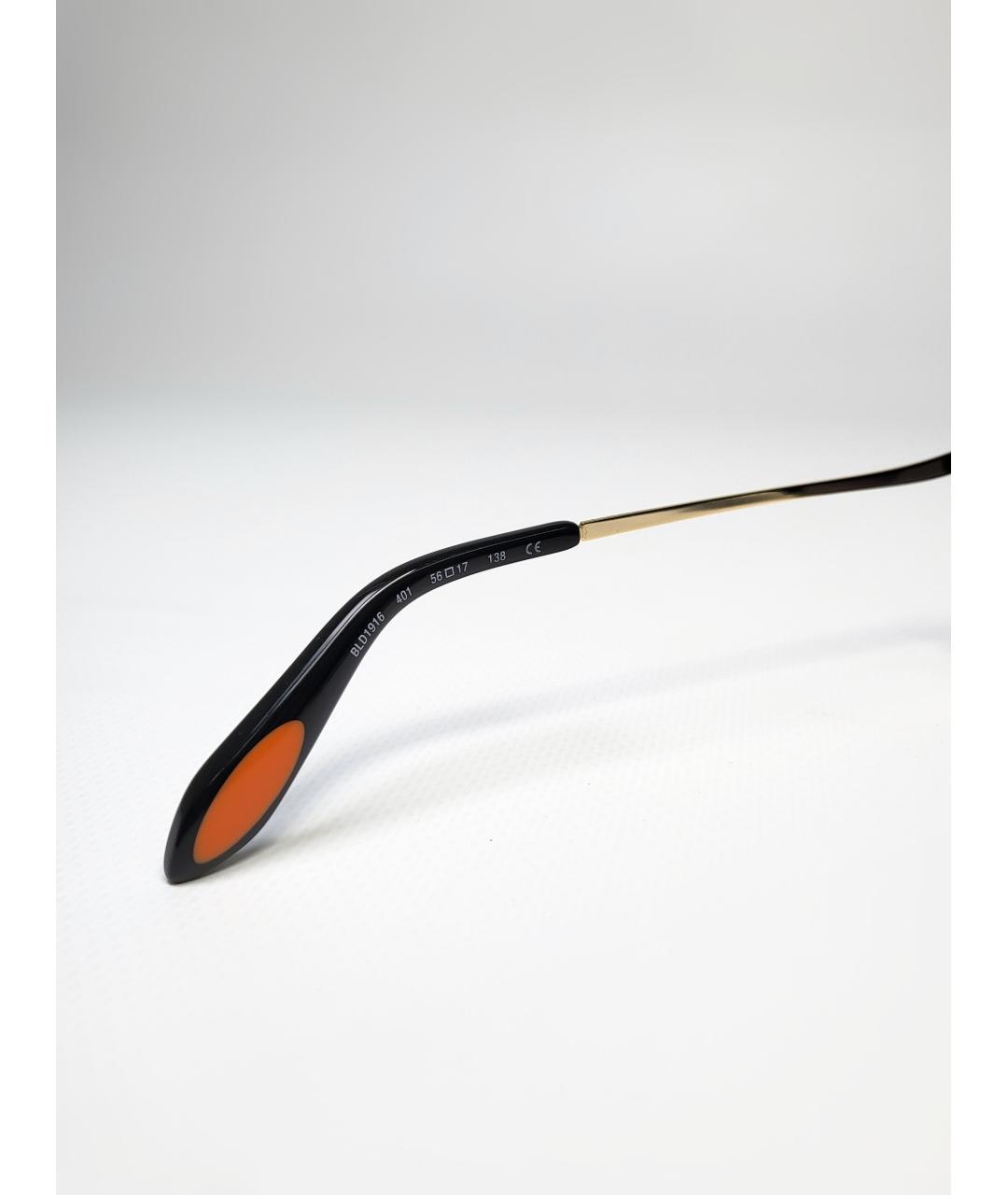 BALDININI Черные пластиковые солнцезащитные очки, фото 6