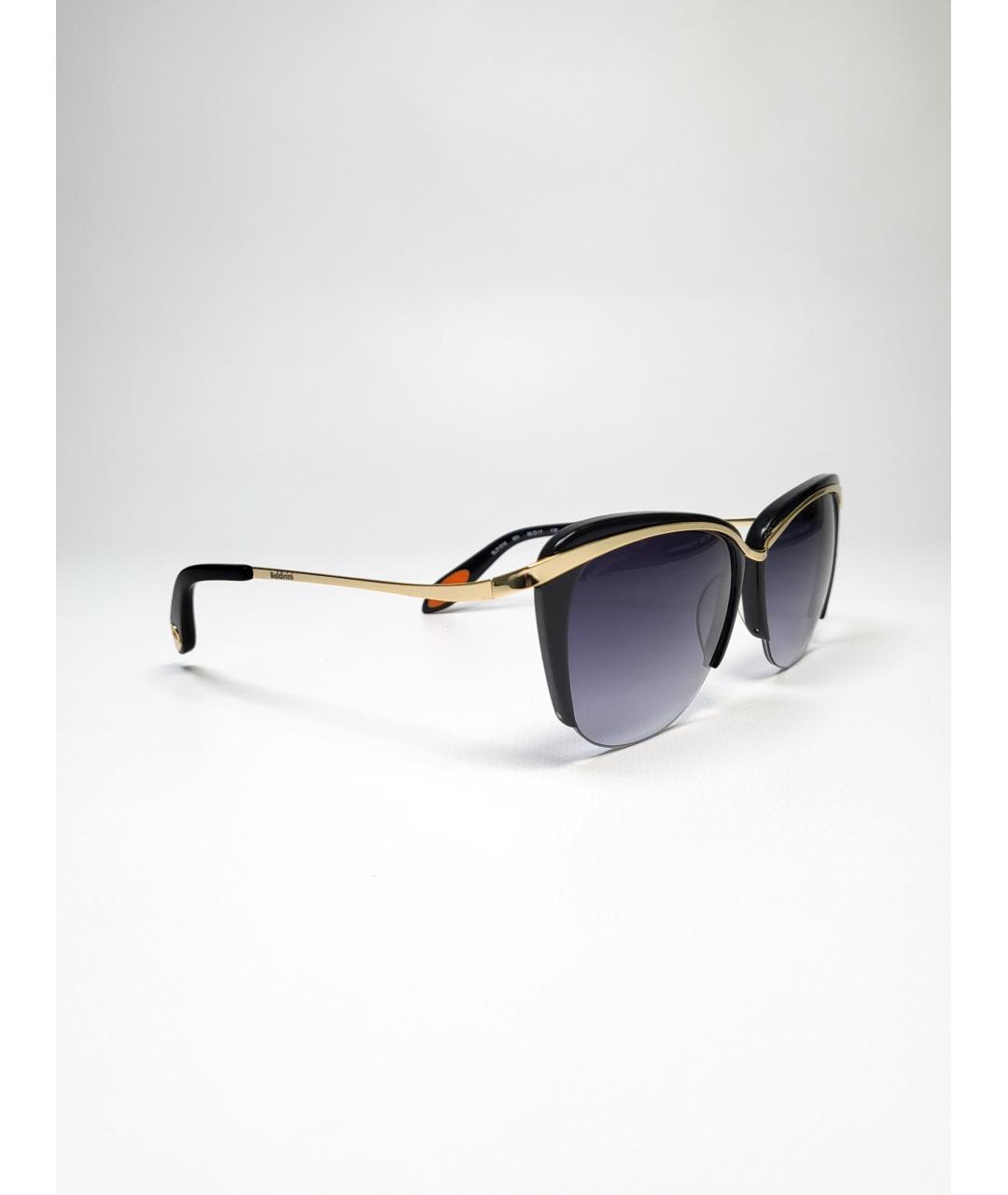 BALDININI Черные пластиковые солнцезащитные очки, фото 3