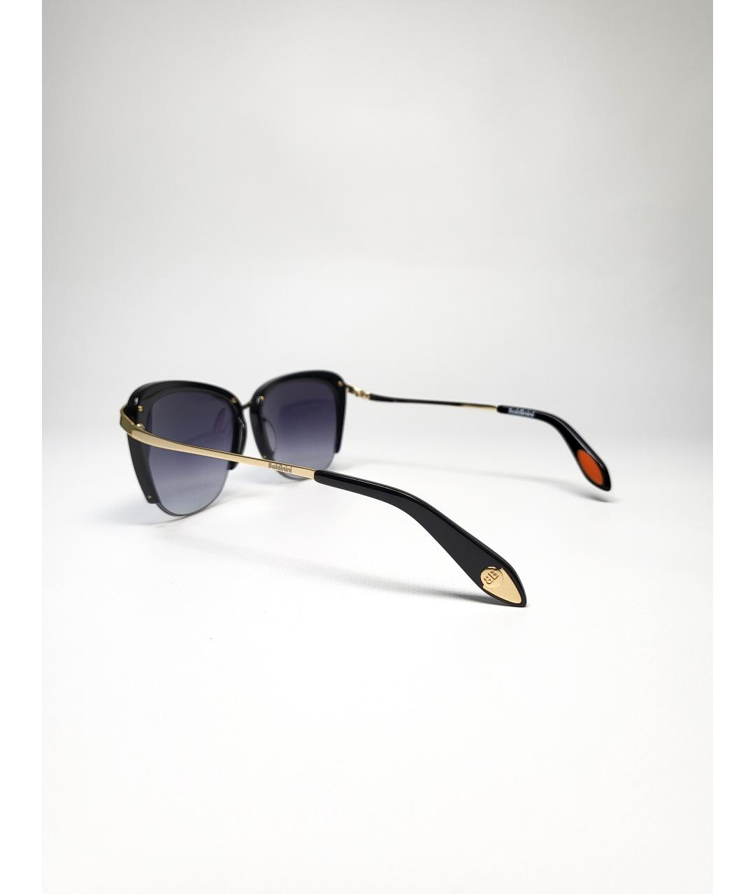 BALDININI Черные пластиковые солнцезащитные очки, фото 5