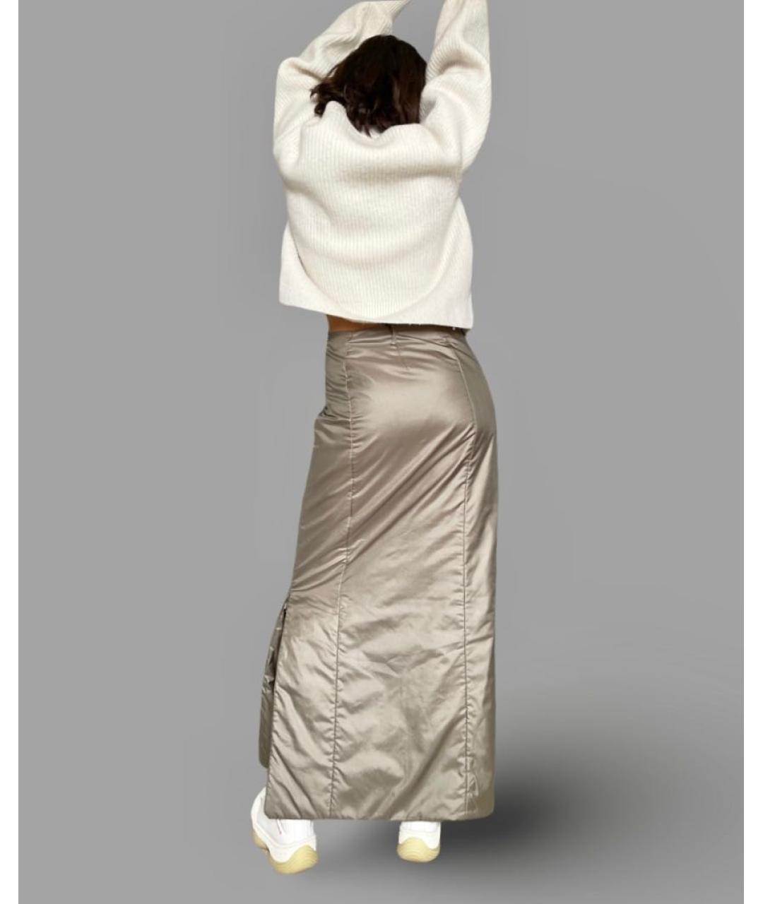 FENDI Полиэстеровая юбка макси, фото 2