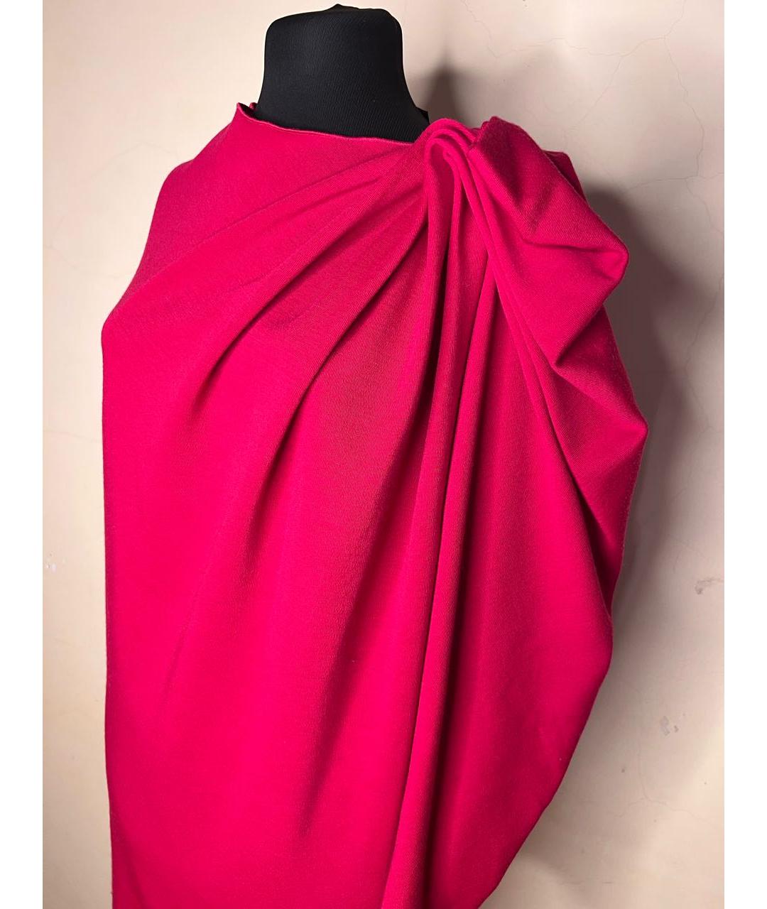 LANVIN Розовое шерстяное платье, фото 2