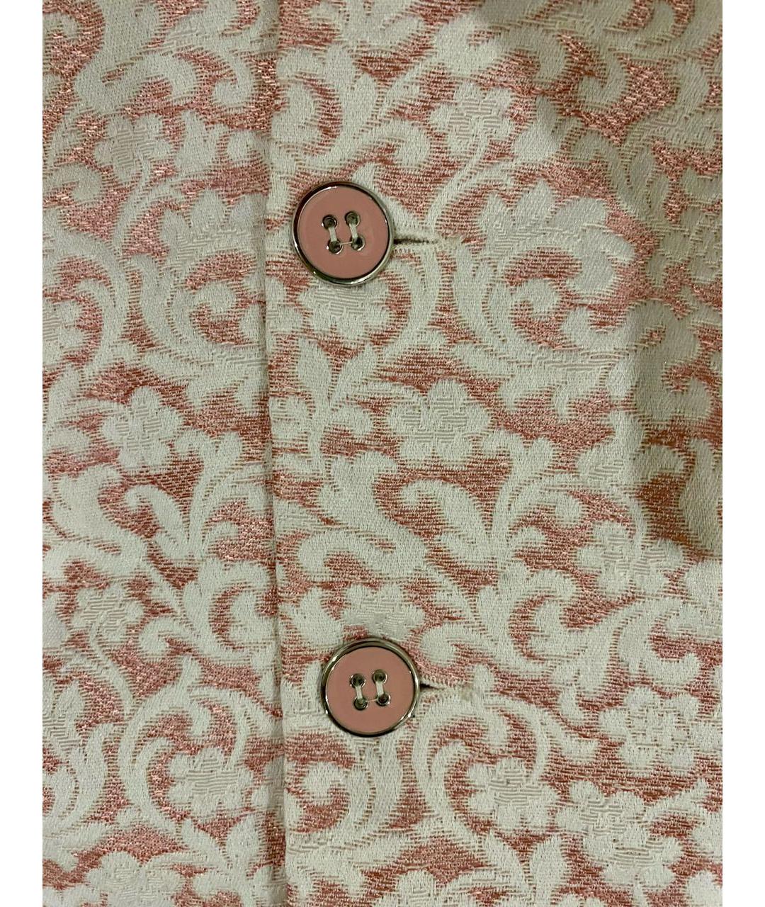 DENNY ROSE Розовый полиэстеровый жакет/пиджак, фото 3