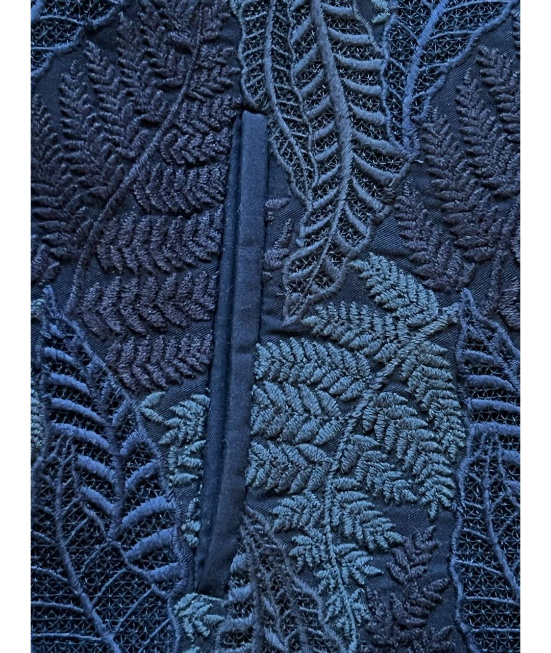 GIANFRANCO FERRE Темно-синее пальто, фото 4