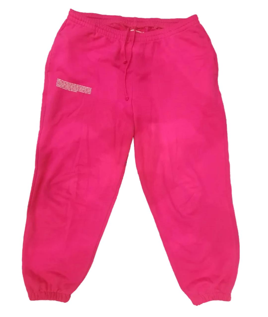 THE PANGAIA Розовые хлопковые спортивные брюки и шорты, фото 6