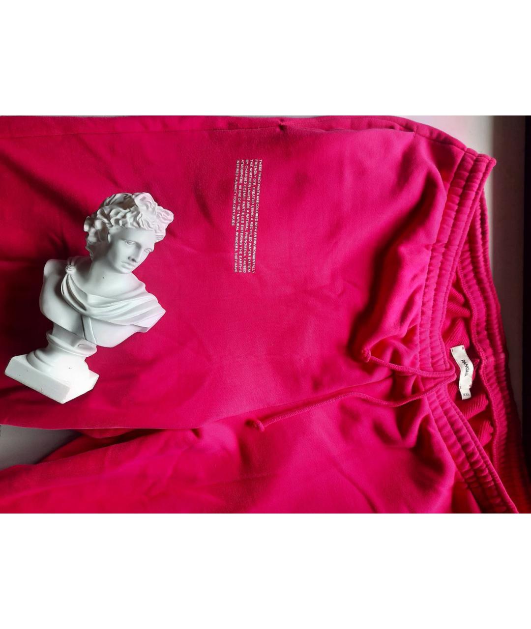 THE PANGAIA Розовые хлопковые спортивные брюки и шорты, фото 5