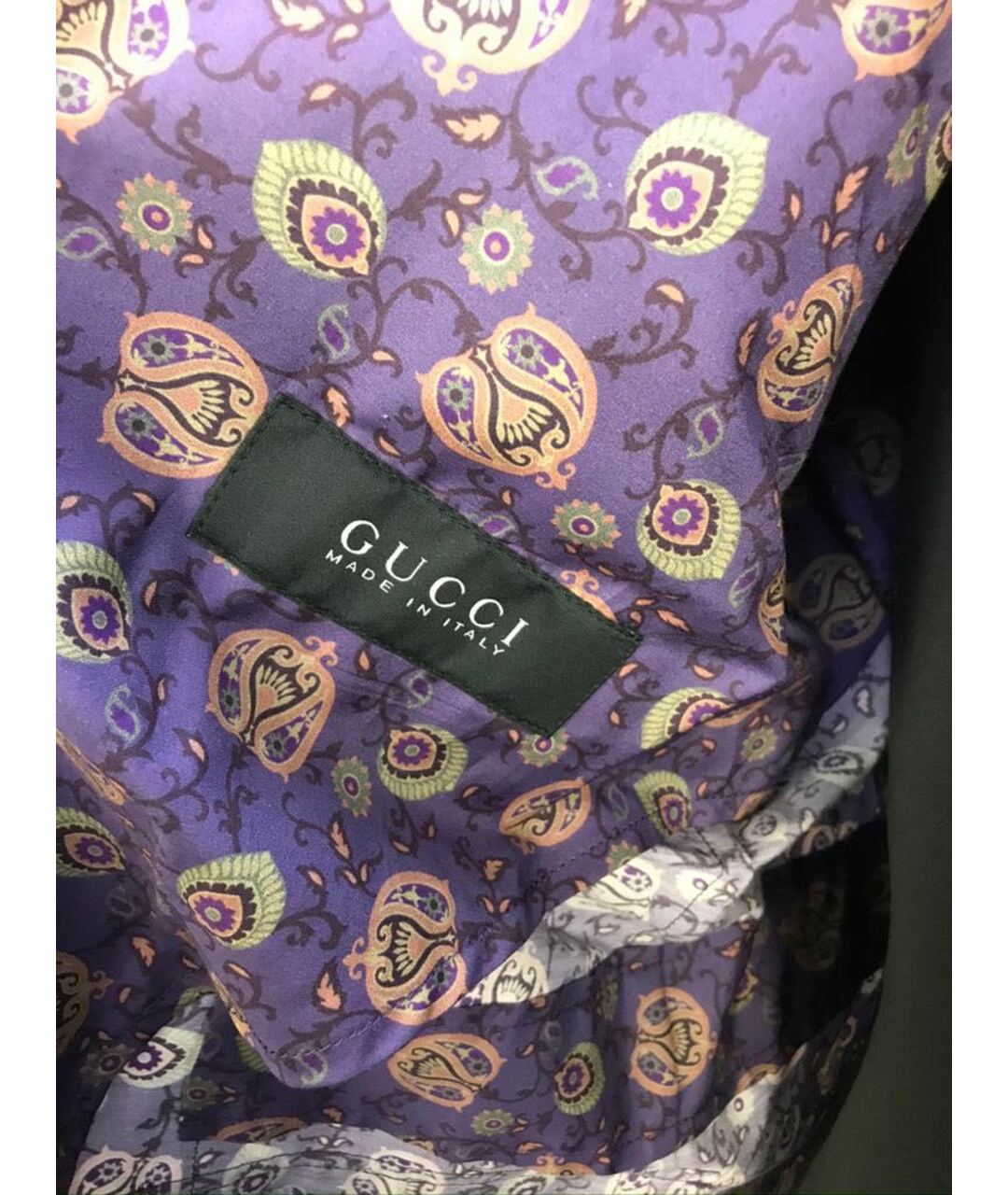 GUCCI Фиолетовый пиджак, фото 3