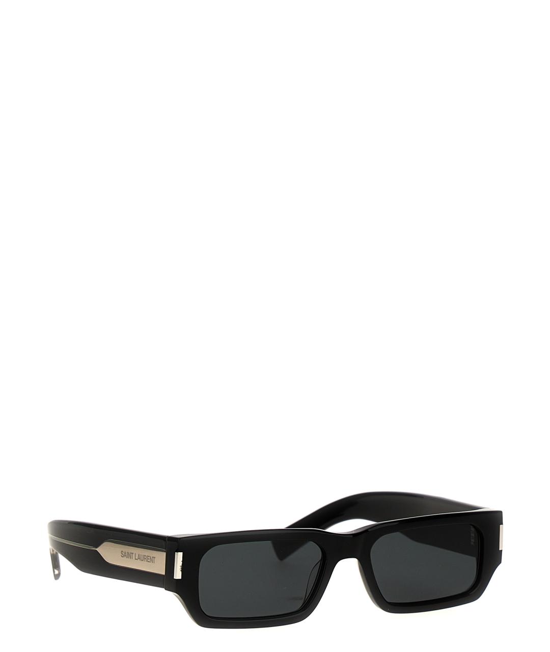 SAINT LAURENT Черные солнцезащитные очки, фото 2