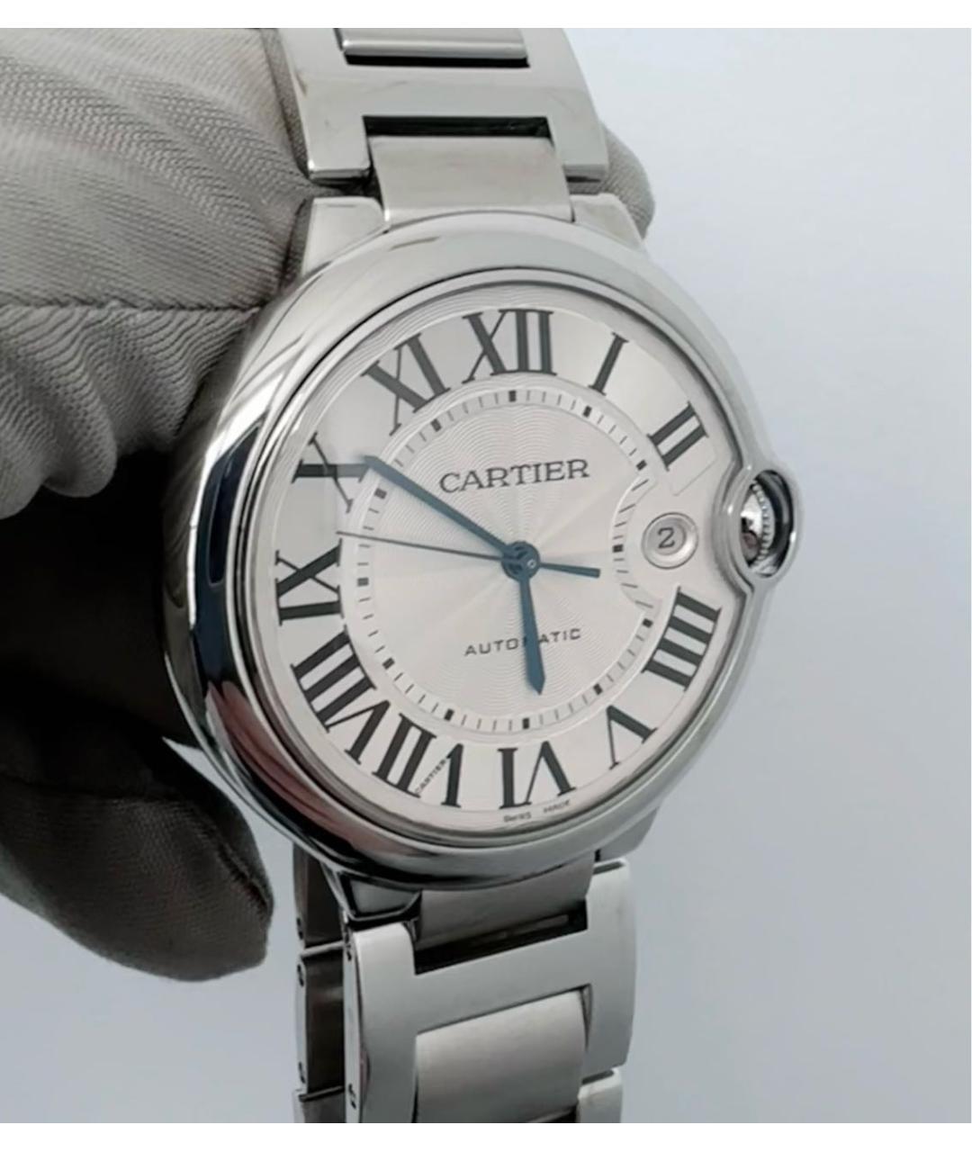 CARTIER Белые часы, фото 2