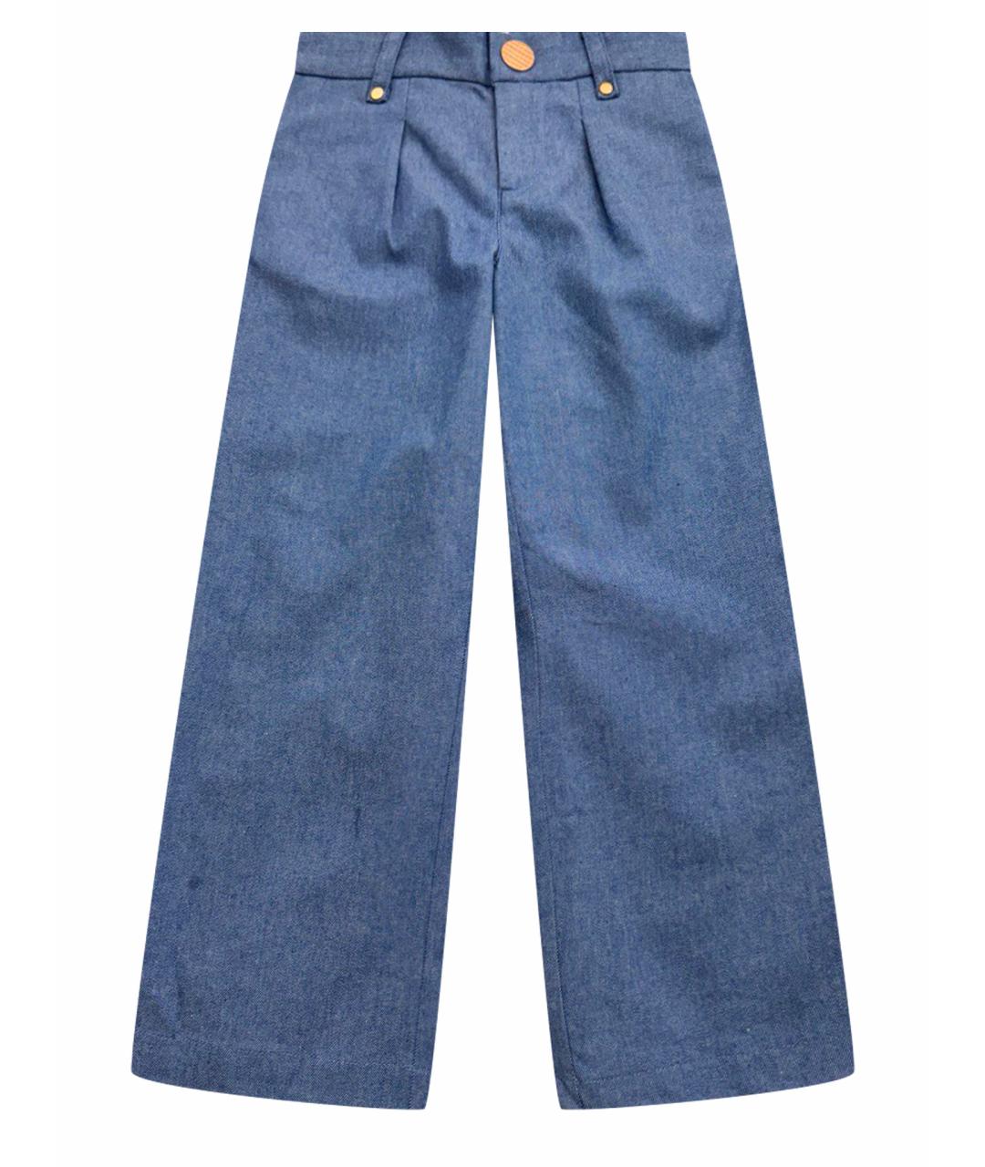 Carrement Beau Синие хлопковые брюки и шорты, фото 1