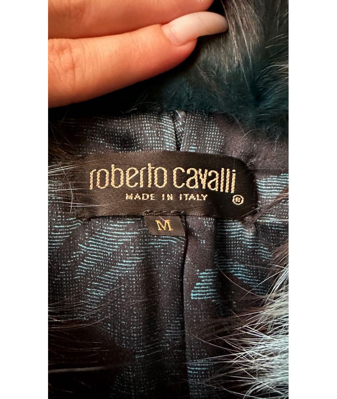 ROBERTO CAVALLI Мульти меховой жилет, фото 3