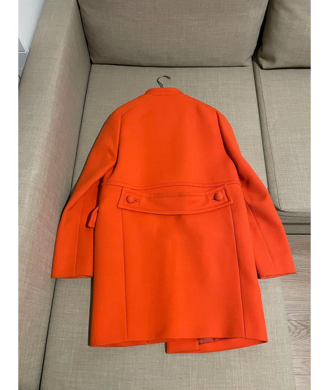 PRADA Оранжевое шерстяное пальто, фото 2