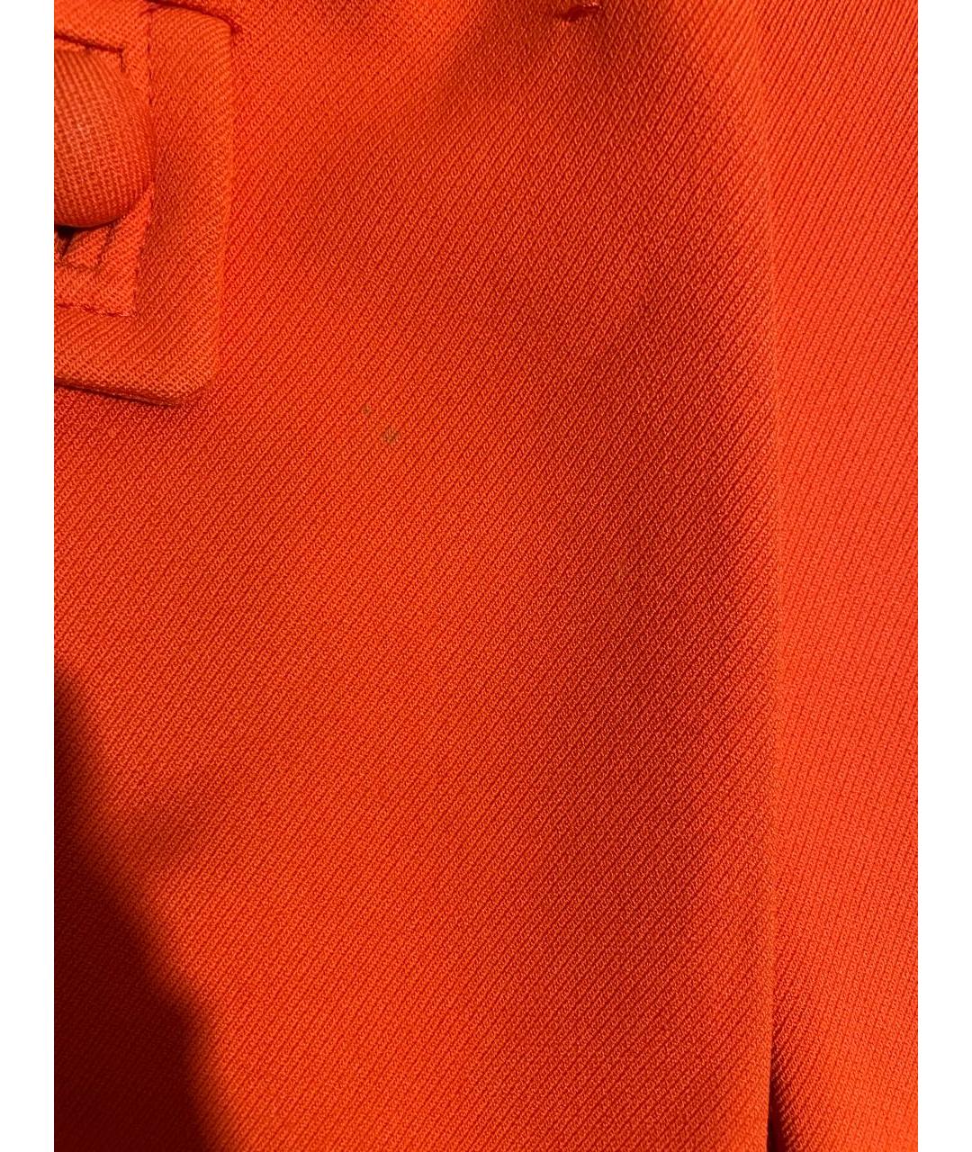 PRADA Оранжевое шерстяное пальто, фото 5