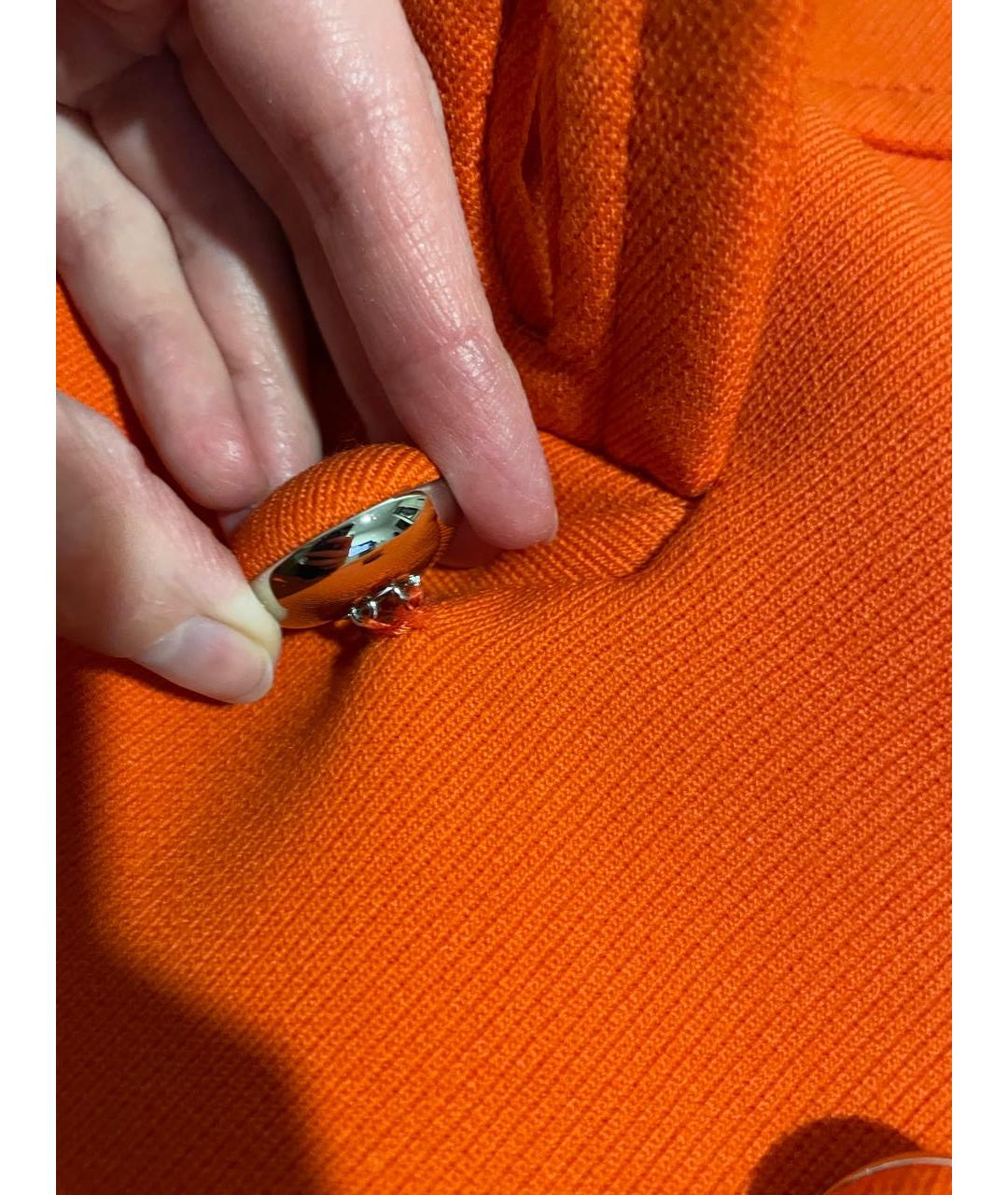 PRADA Оранжевое шерстяное пальто, фото 7