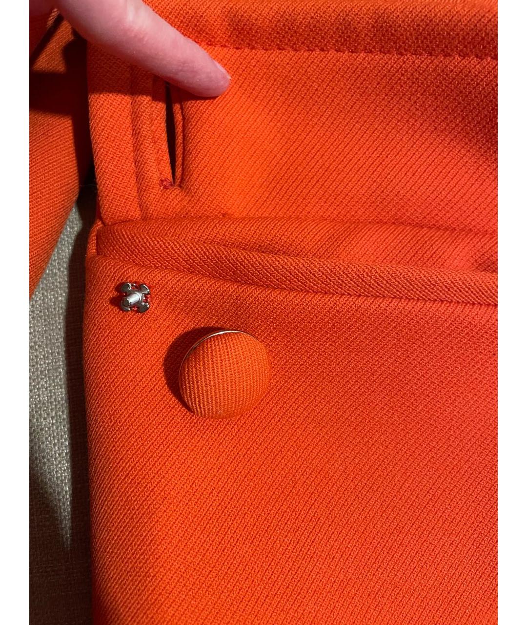 PRADA Оранжевое шерстяное пальто, фото 6