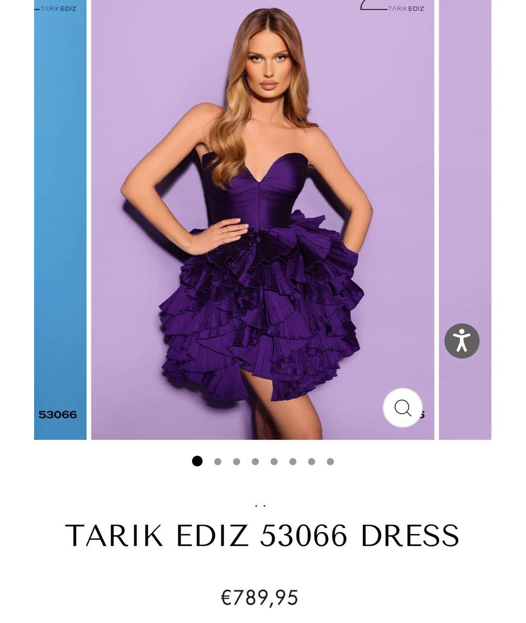 TARIK EDIZ Фиолетовое вечернее платье, фото 5