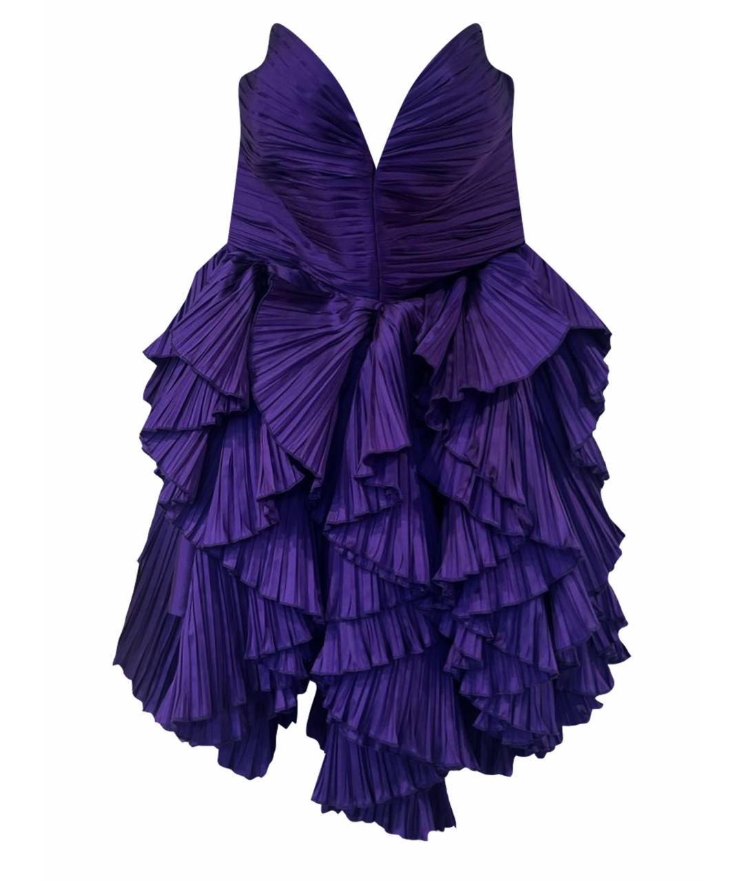 TARIK EDIZ Фиолетовое вечернее платье, фото 1