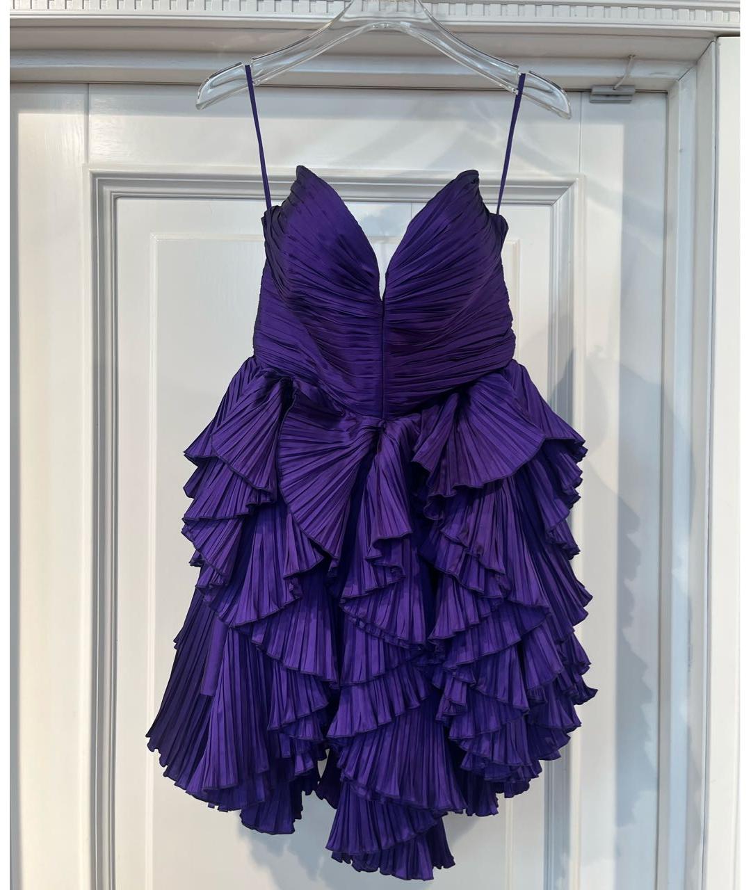 TARIK EDIZ Фиолетовое вечернее платье, фото 6