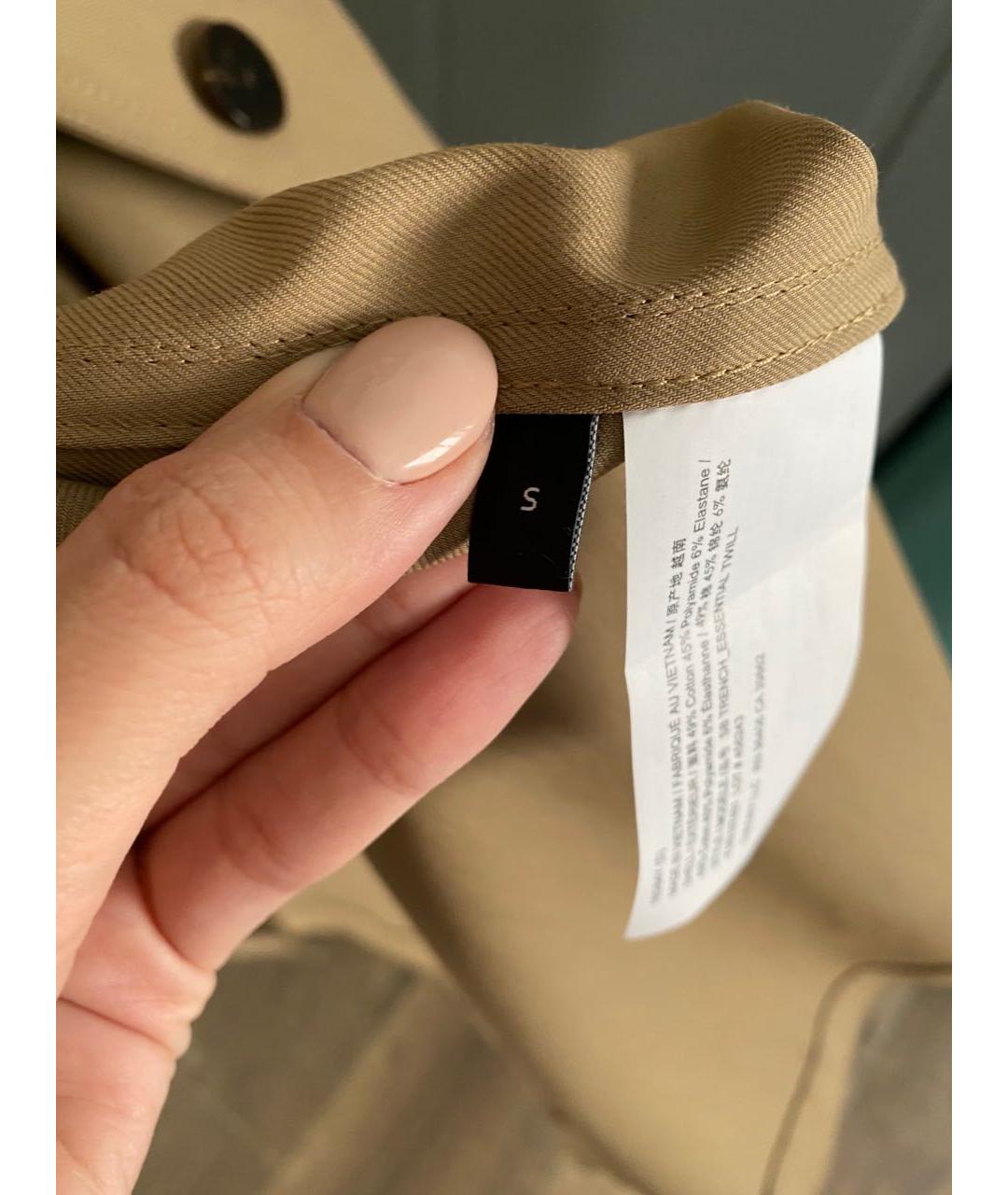 THEORY Бежевый тренч/плащ, фото 5