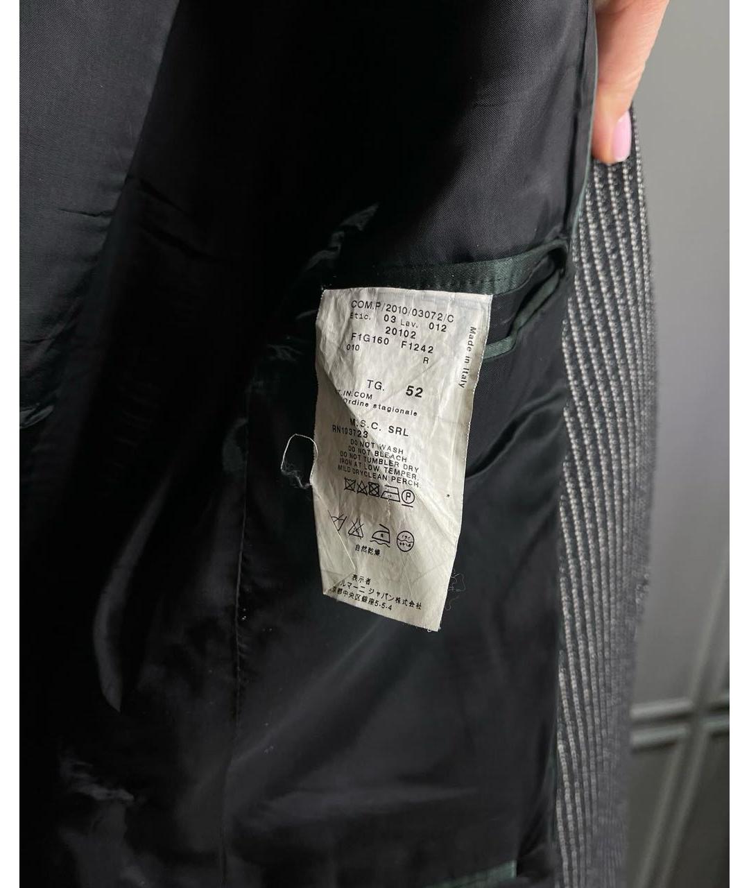 EMPORIO ARMANI Мульти шерстяной пиджак, фото 6