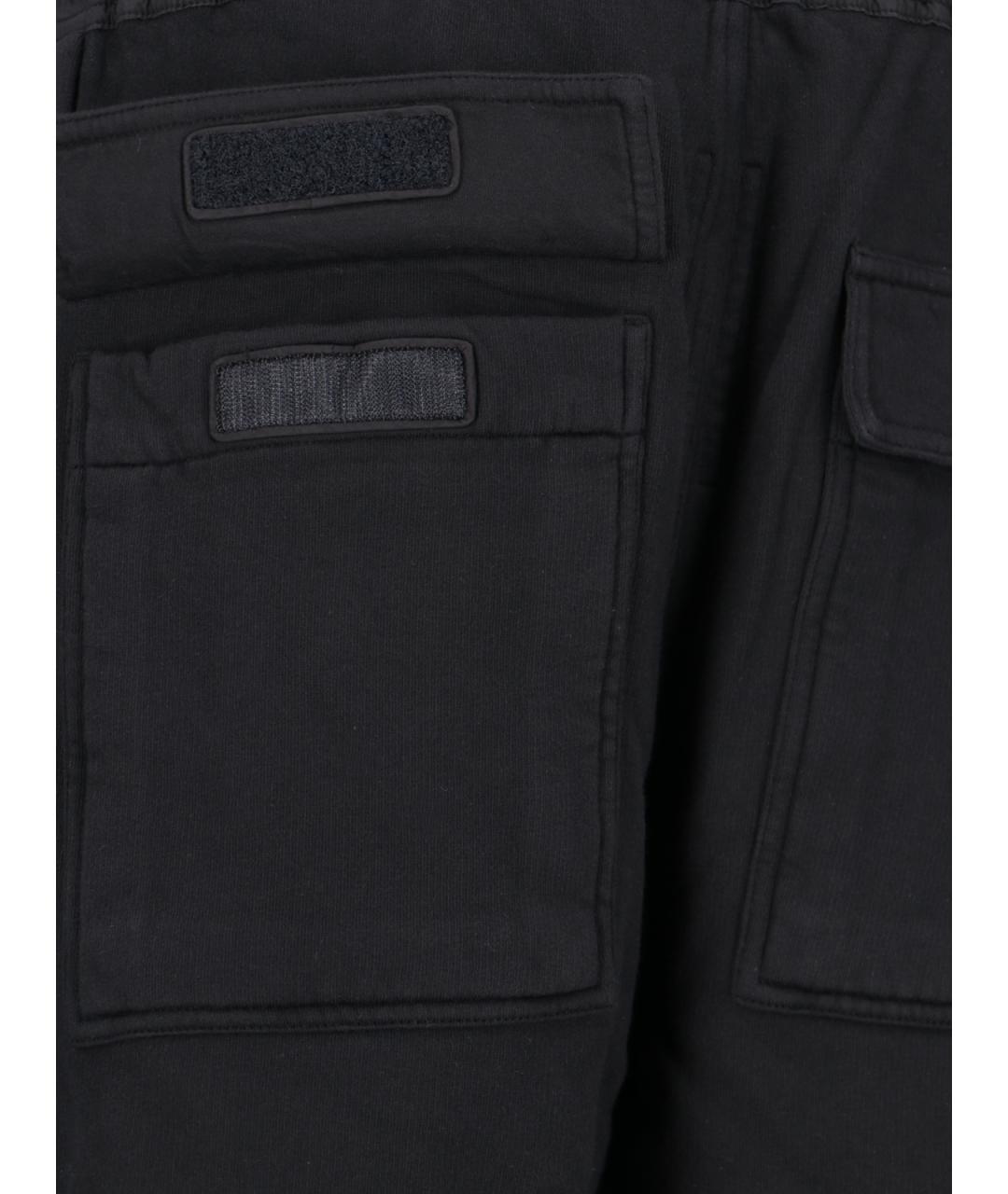 RICK OWENS DRKSHDW Черные повседневные брюки, фото 4