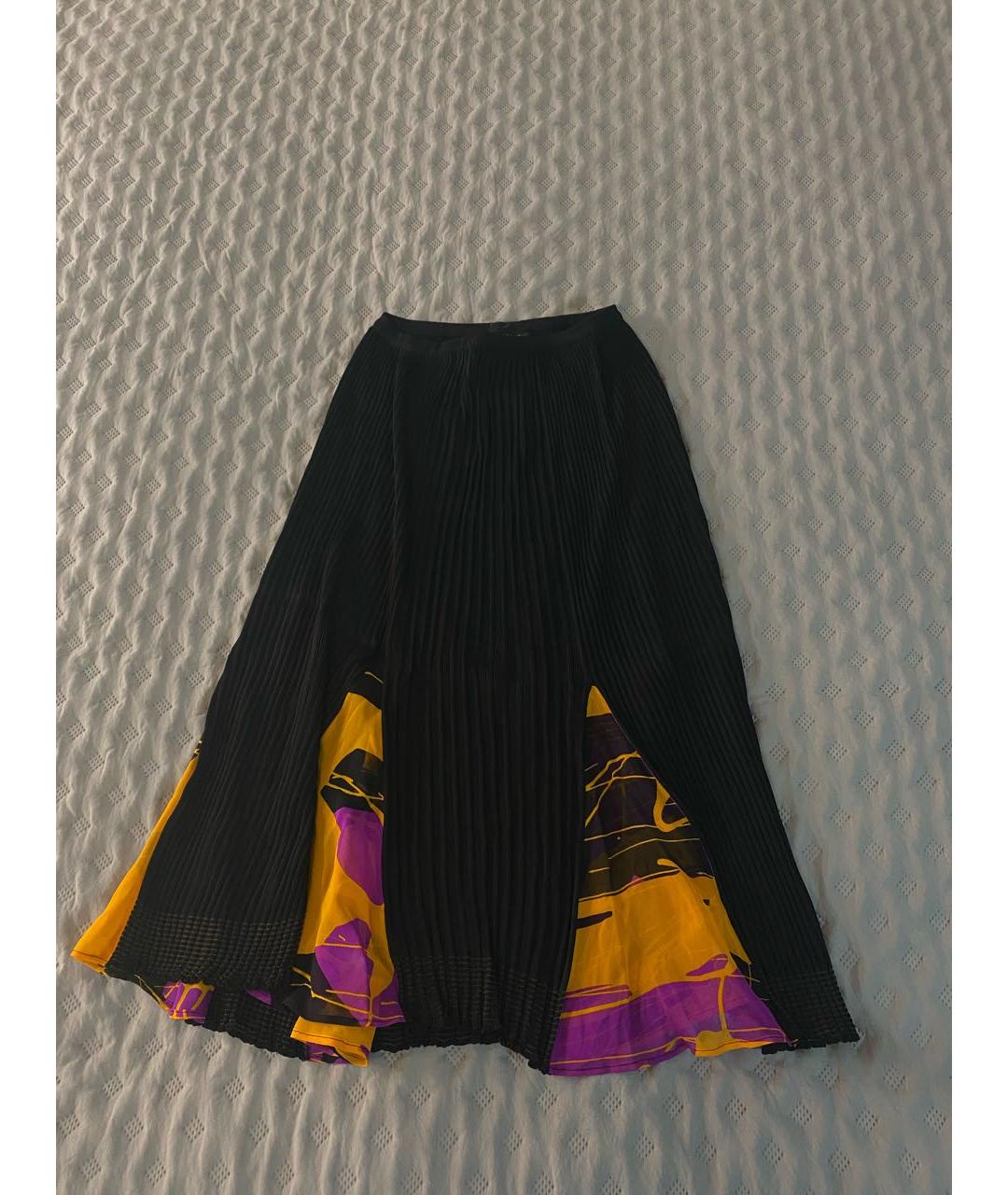 CHRISTIAN LACROIX VINTAGE Черный шелковый костюм с юбками, фото 2
