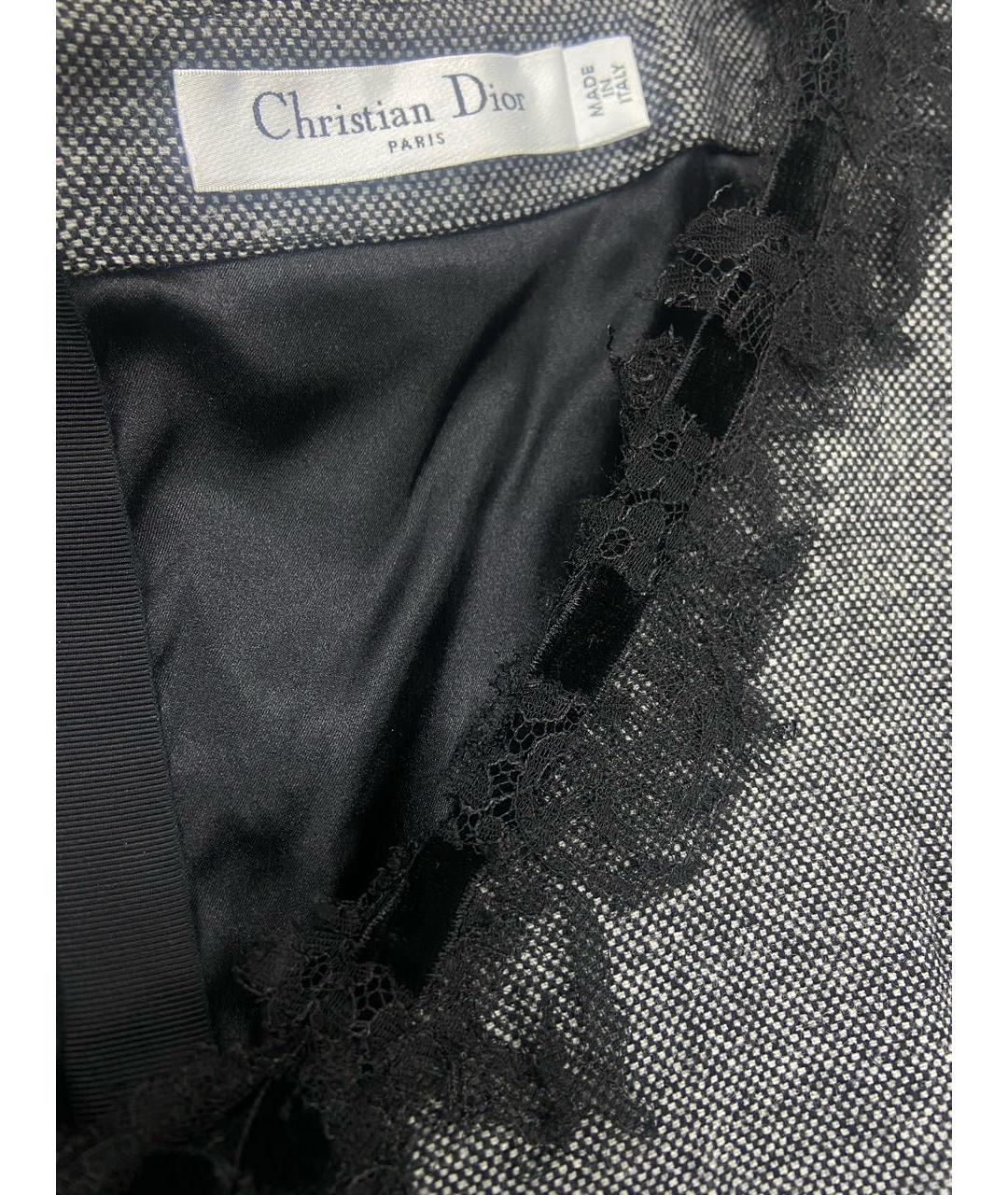 CHRISTIAN DIOR PRE-OWNED Серое платье, фото 3