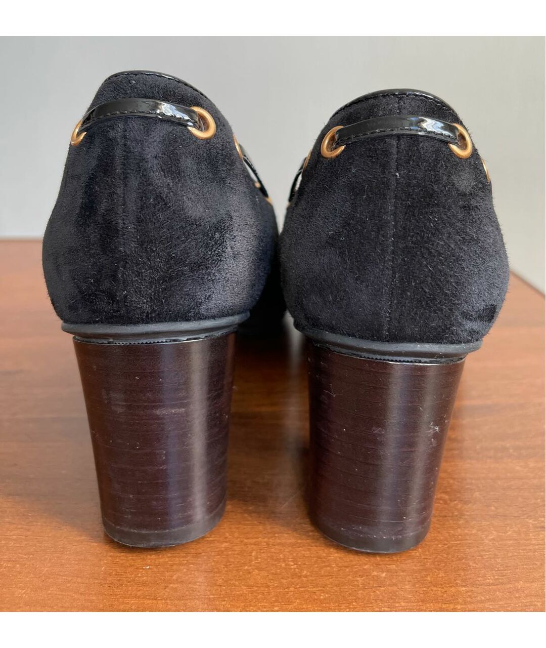 BALLY Черные замшевые туфли, фото 4
