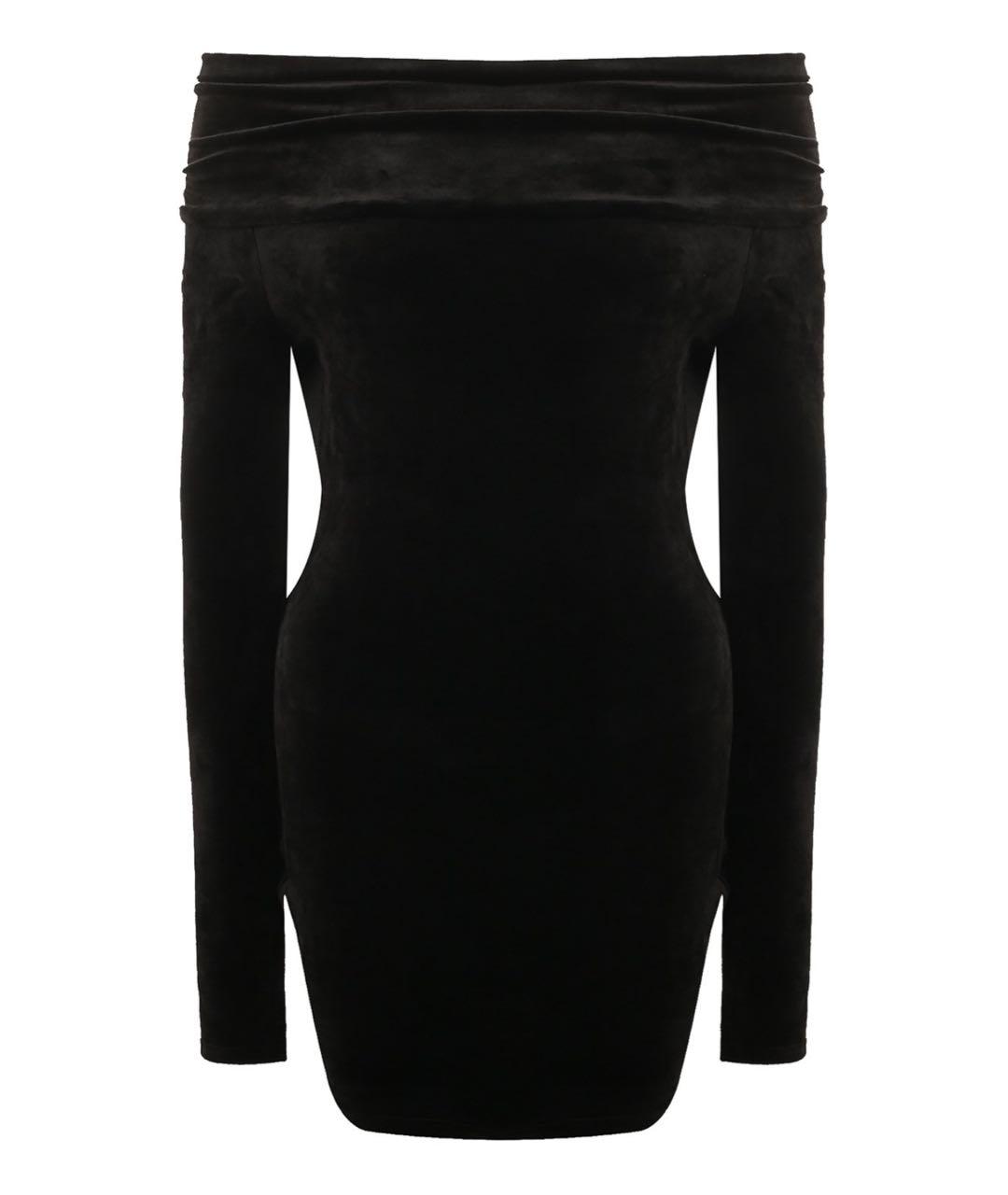 SASHAVERSE Черное полиамидовое коктейльное платье, фото 1