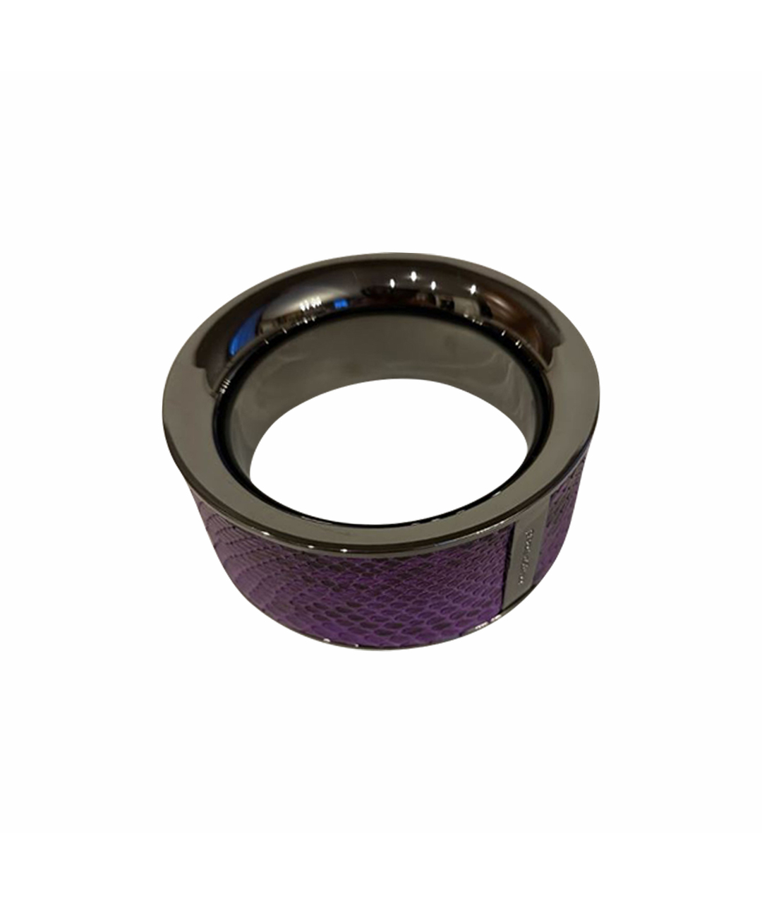 SERGIO ROSSI Фиолетовый браслет из экзотической кожи, фото 1