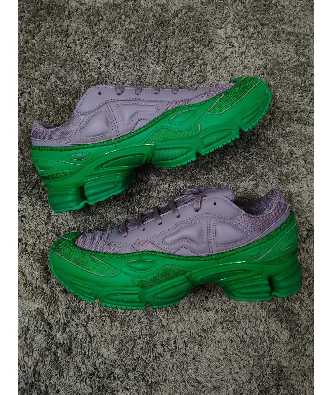 ADIDAS X RAF SIMONS Мульти текстильные низкие кроссовки / кеды для