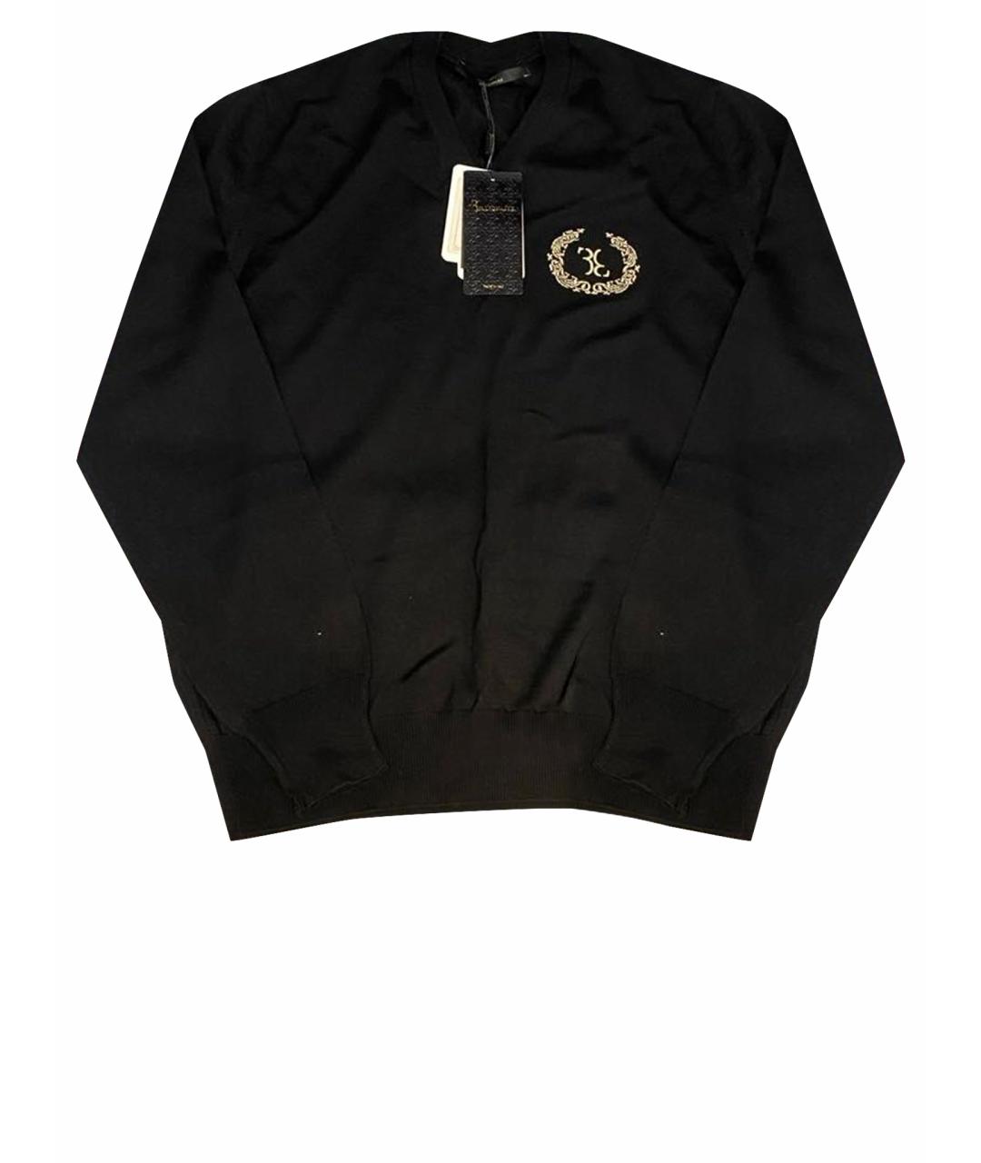 BILLIONAIRE Черный шерстяной джемпер / свитер, фото 1