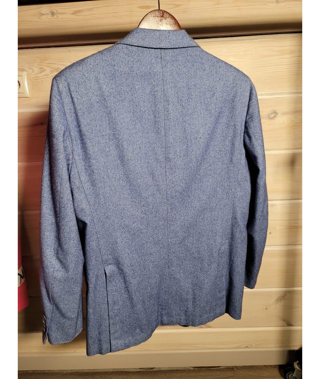 KITON Синий пиджак, фото 2
