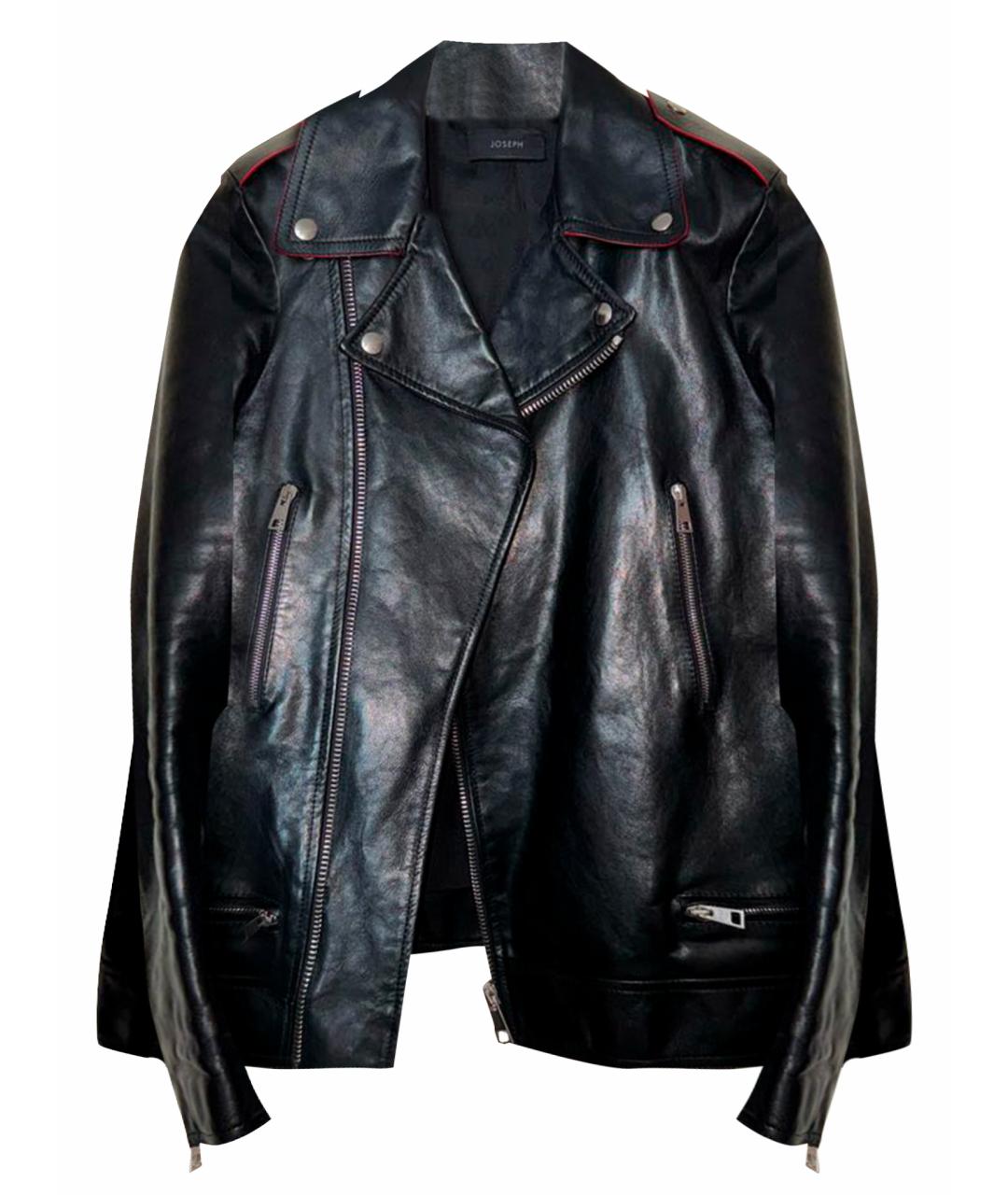 JOSEPH Черная кожаная куртка, фото 1