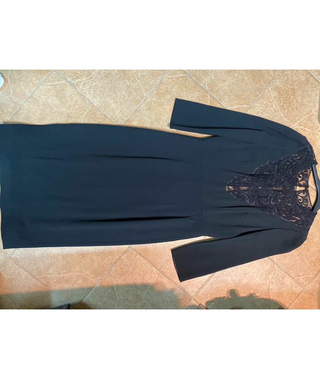 DOLCE&GABBANA Черное вискозное коктейльное платье, фото 5