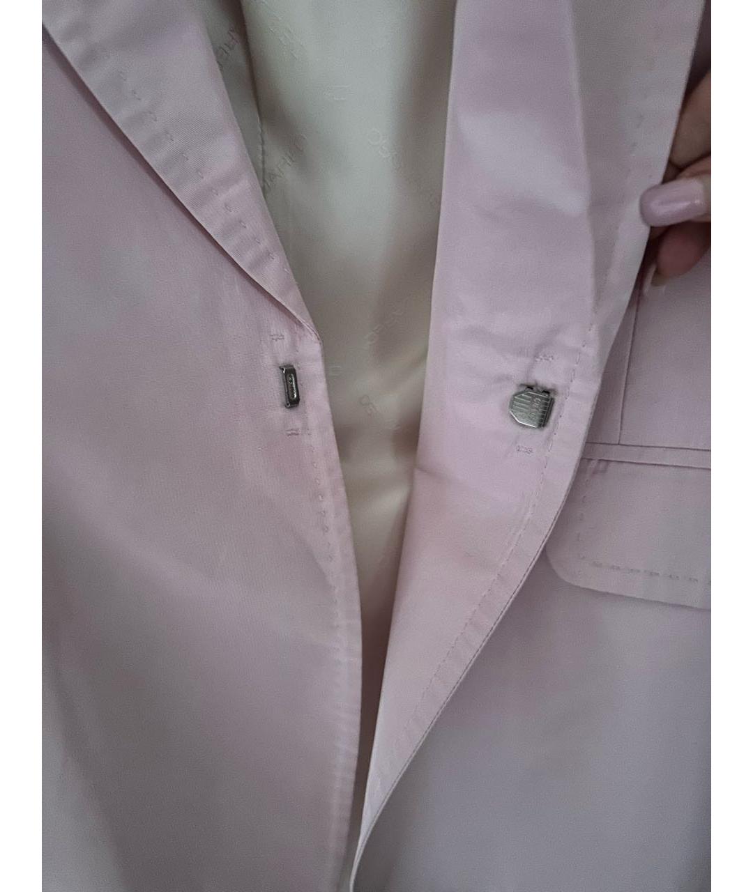DSQUARED2 Розовый шелковый пиджак, фото 4