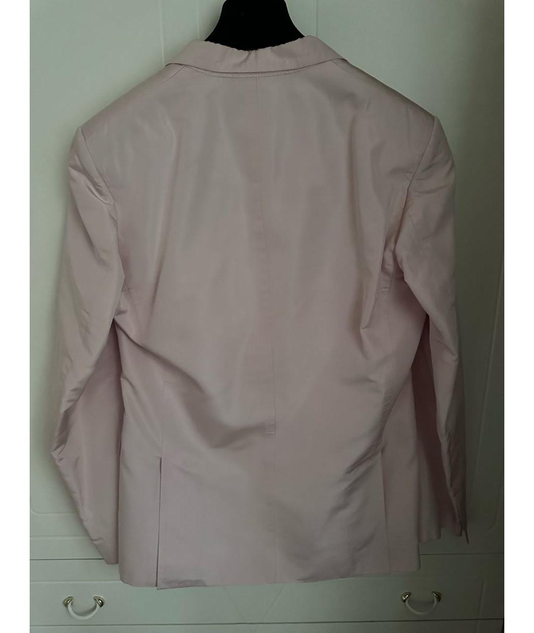 DSQUARED2 Розовый шелковый пиджак, фото 2