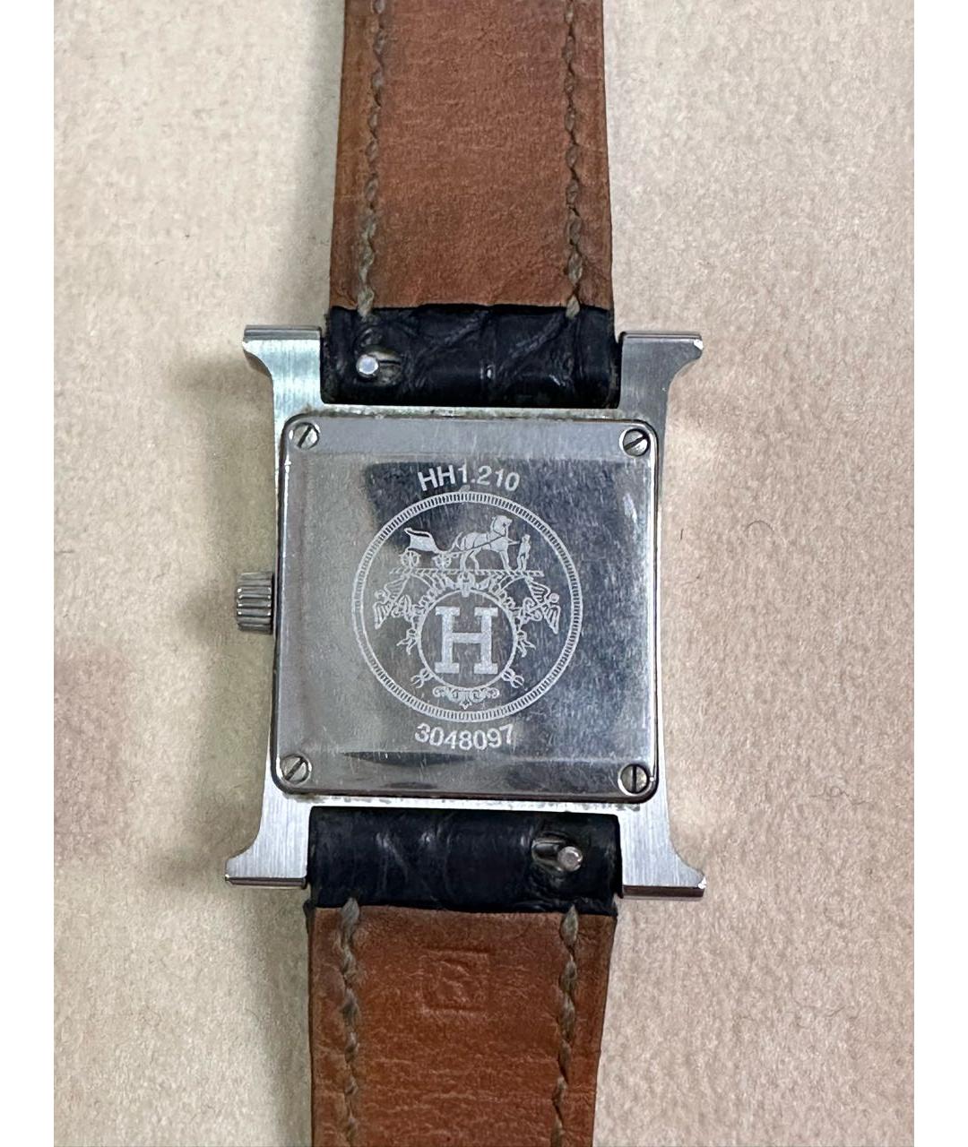 HERMES PRE-OWNED Серебряные часы, фото 4