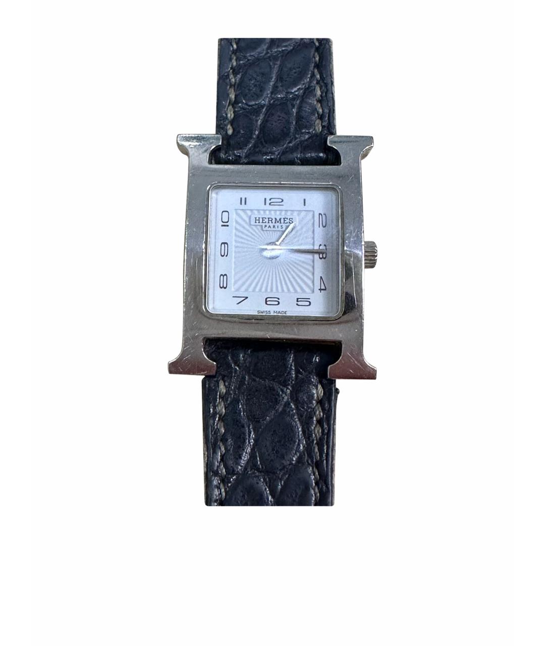 HERMES PRE-OWNED Серебряные часы, фото 9