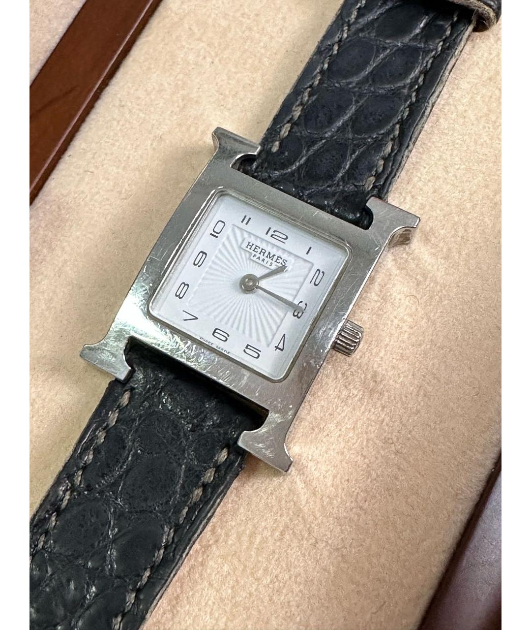 HERMES PRE-OWNED Серебряные часы, фото 3