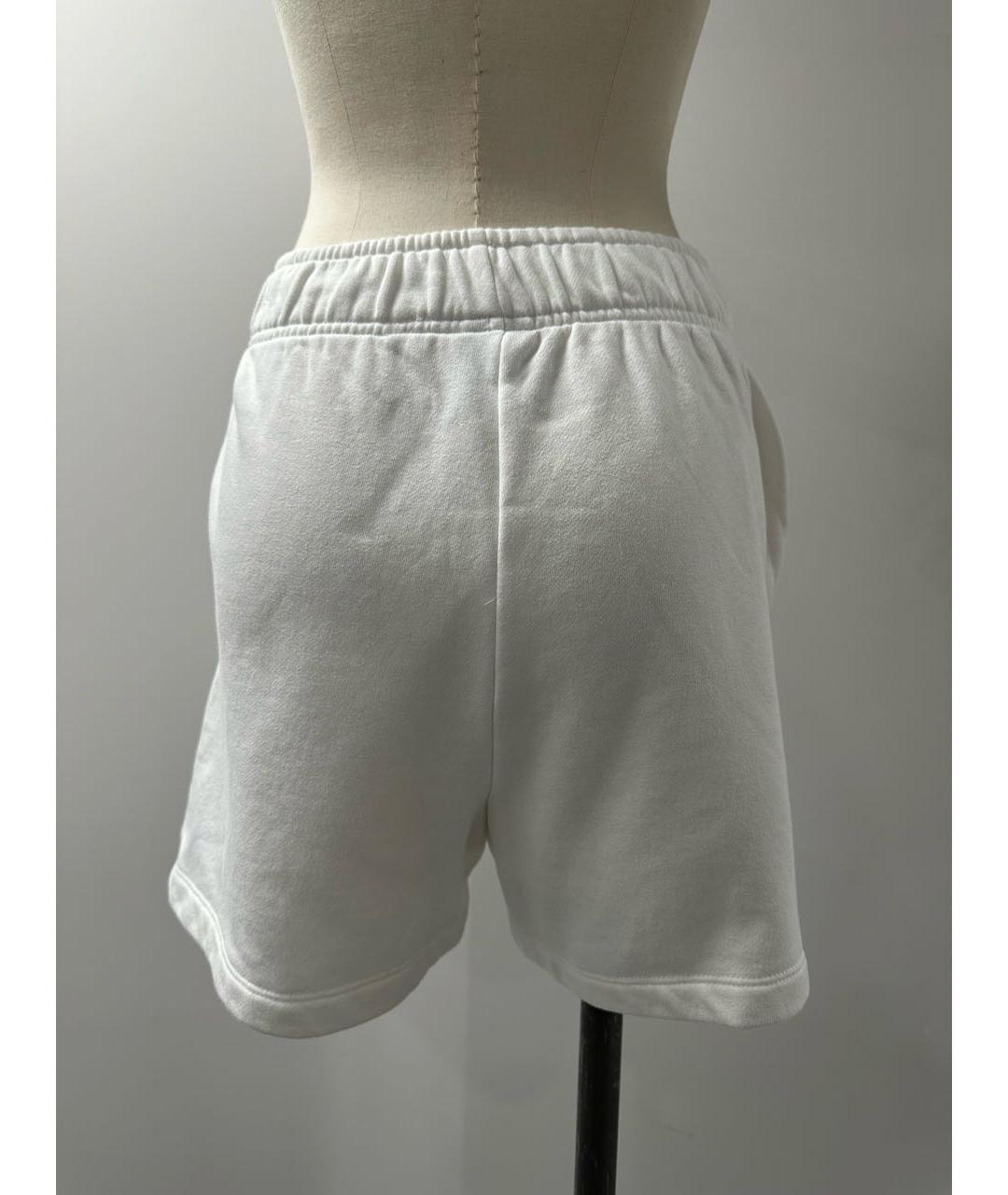 NIKE Белые хлопковые брюки и шорты, фото 2
