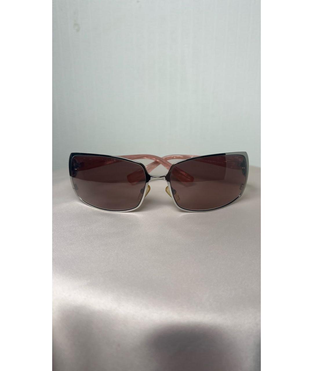 GIORGIO ARMANI Розовые пластиковые солнцезащитные очки, фото 9
