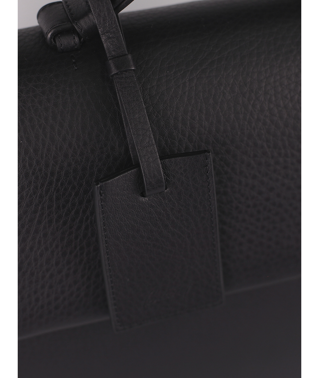 BRIONI Черный кожаный портфель, фото 4