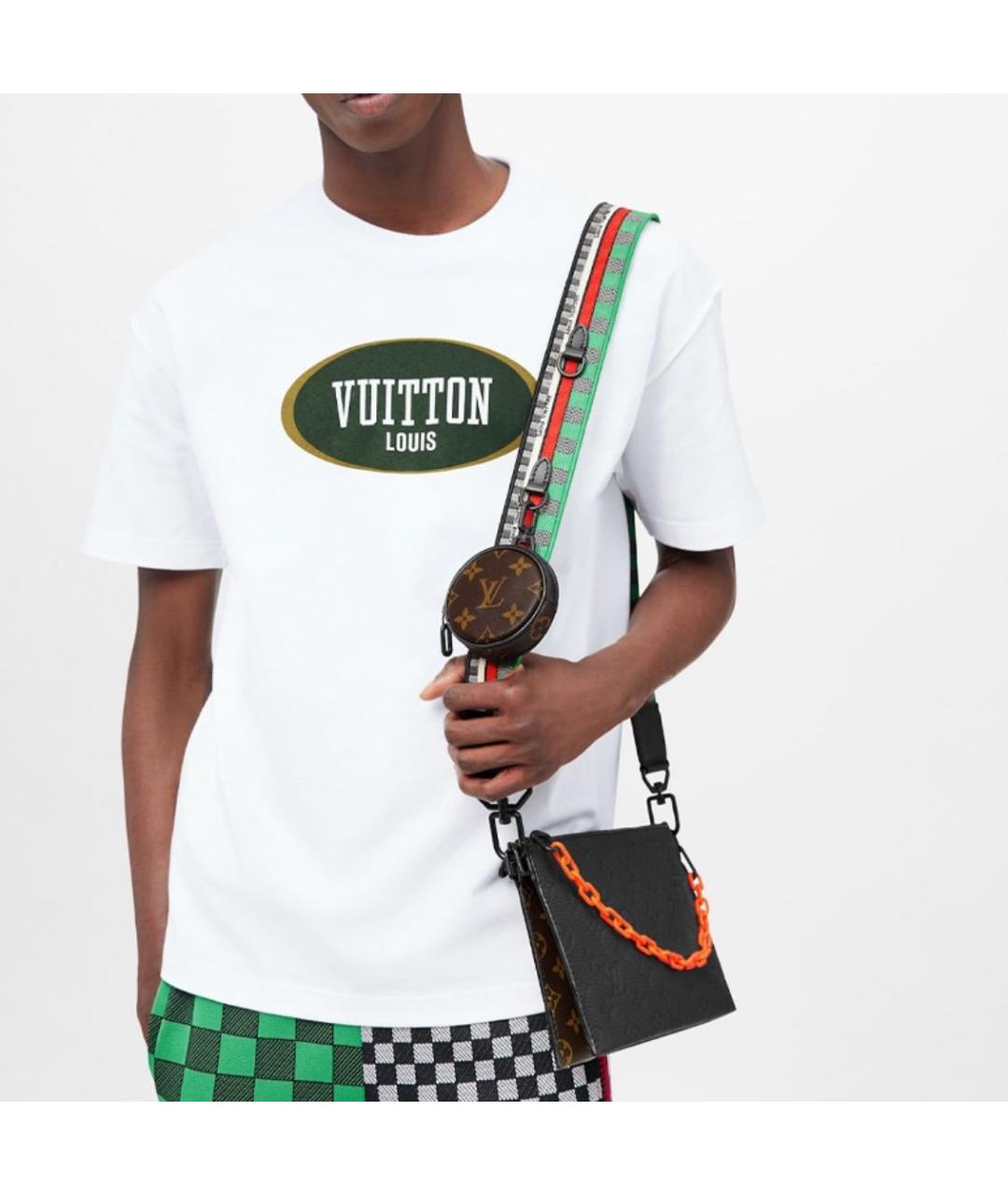 LOUIS VUITTON Черная сумка на плечо, фото 5
