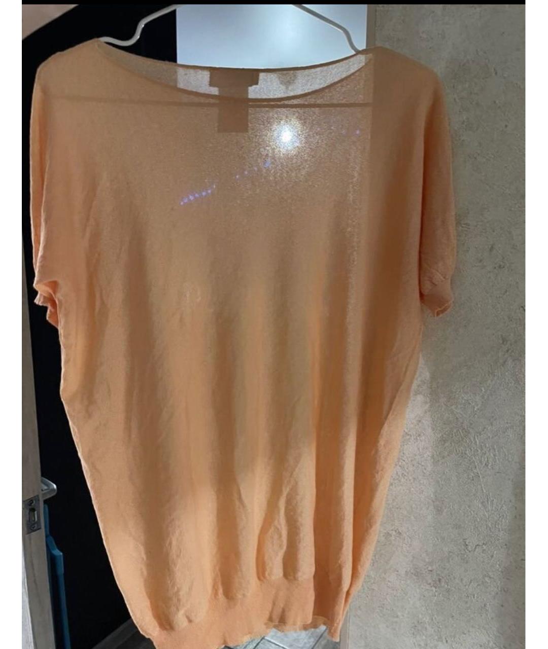 GRAN SASSO Оранжевый вискозный джемпер / свитер, фото 3